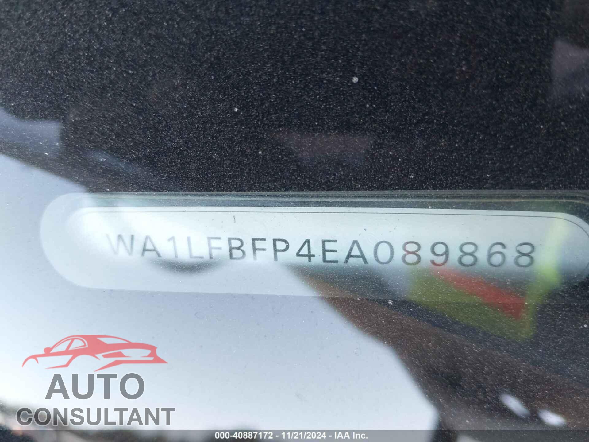 AUDI Q5 2014 - WA1LFBFP4EA089868