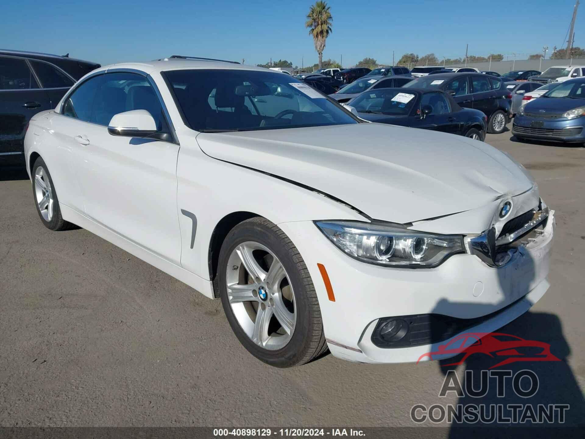 BMW 428I 2015 - WBA3V7C53FP772424