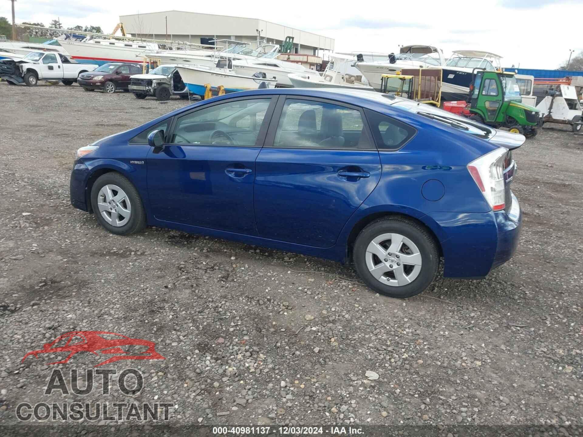 TOYOTA PRIUS 2011 - JTDKN3DU3B0281237