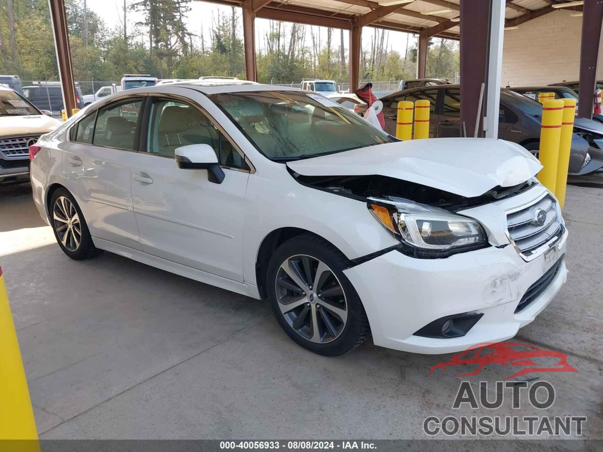 SUBARU LEGACY 2016 - 4S3BNAL60G3012609