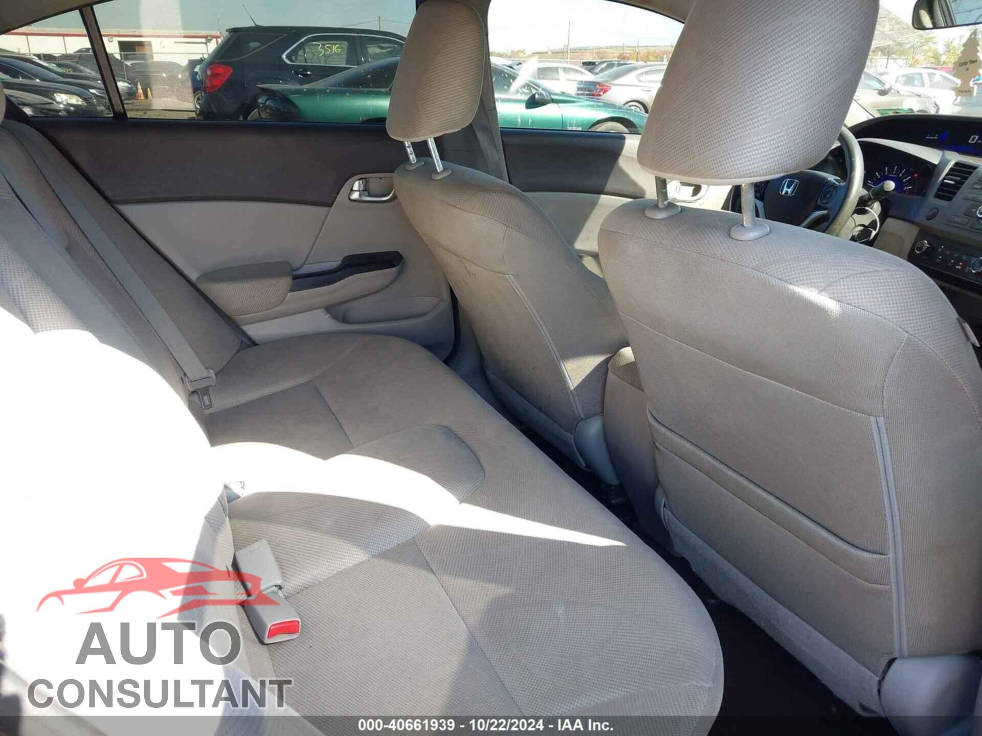 HONDA CIVIC 2012 - 2HGFB2F81CH602002