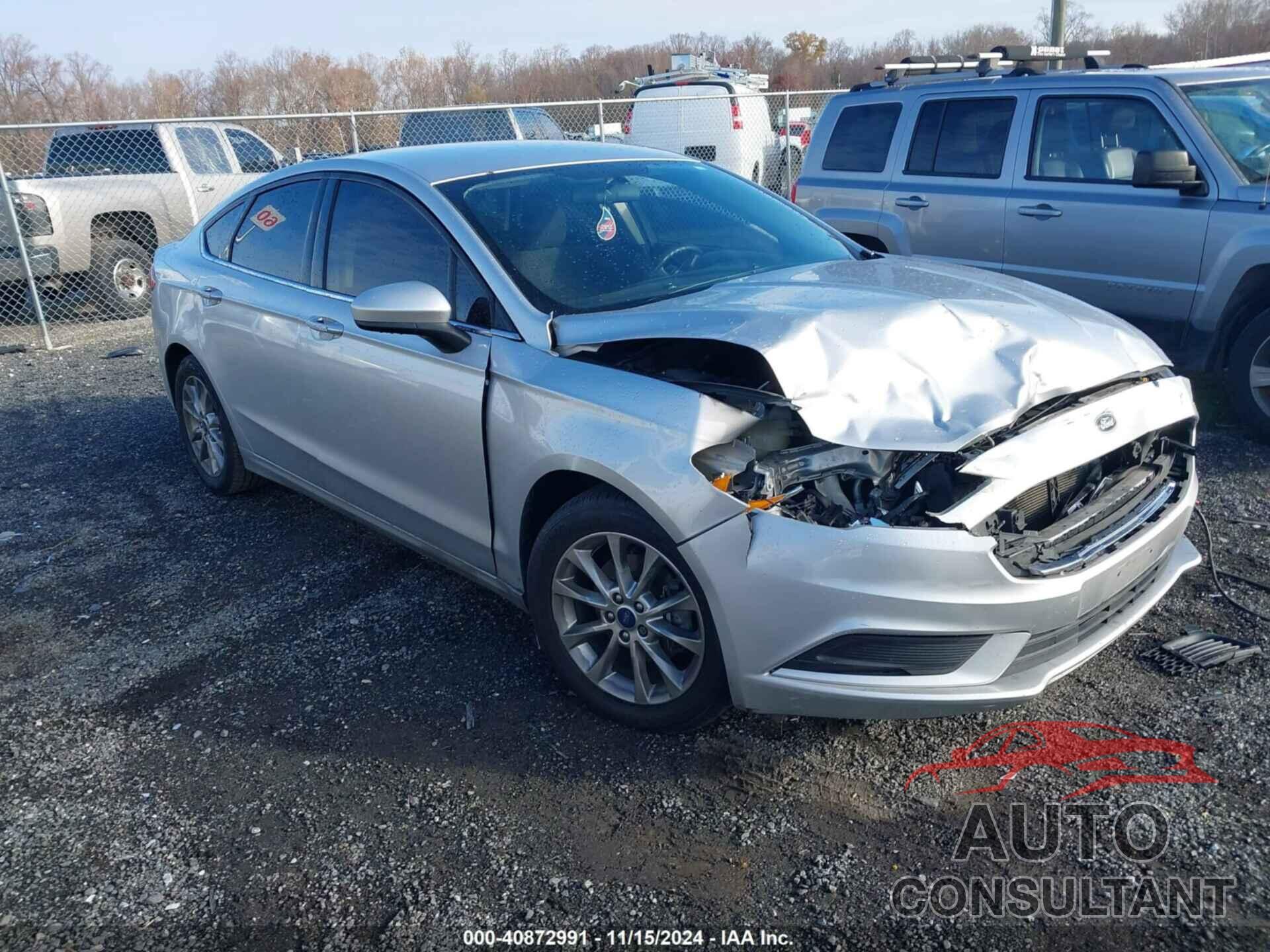 FORD FUSION 2017 - 3FA6P0H75HR150453