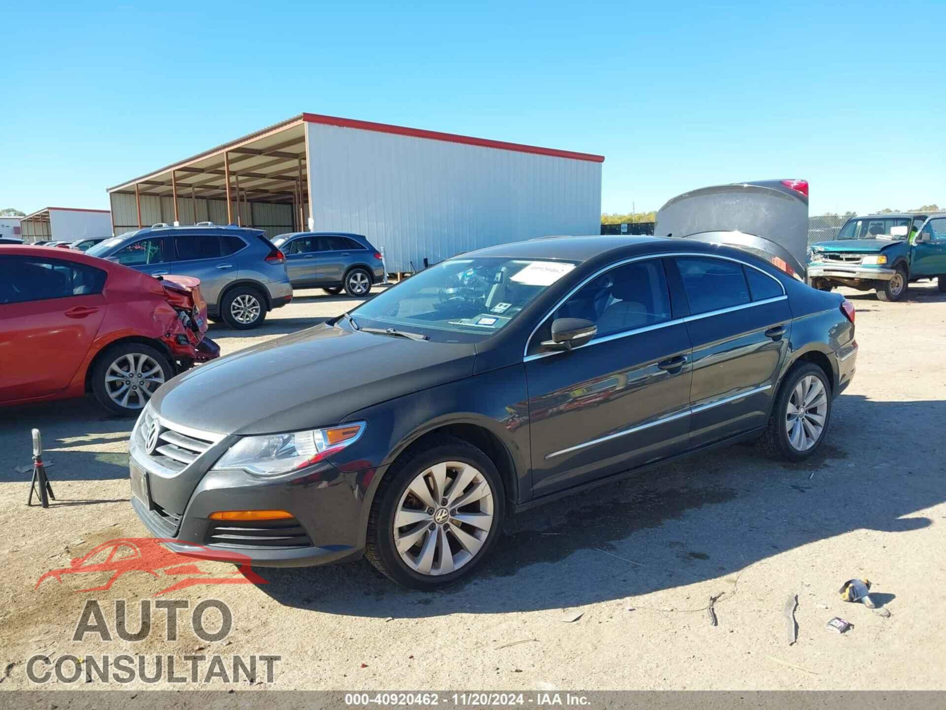 VOLKSWAGEN CC 2012 - WVWMN7AN4CE505309