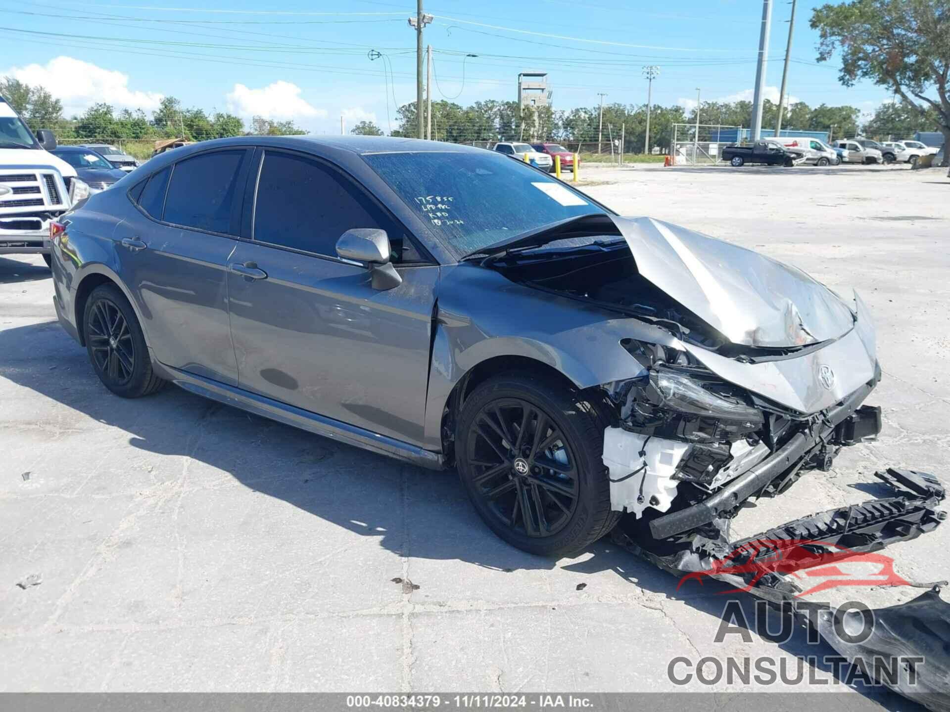TOYOTA CAMRY 2025 - 4T1DAACK3SU538507