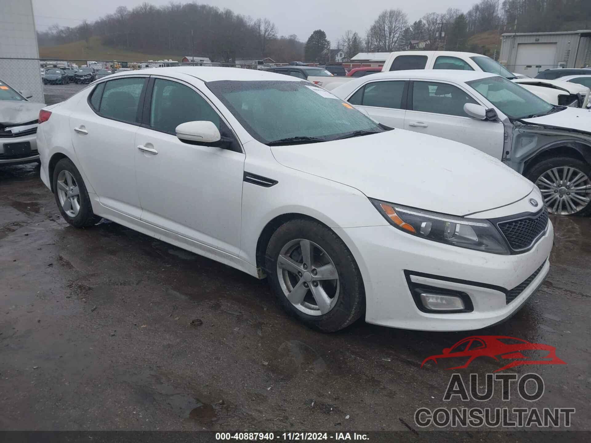 KIA OPTIMA 2015 - KNAGM4A76F5664284