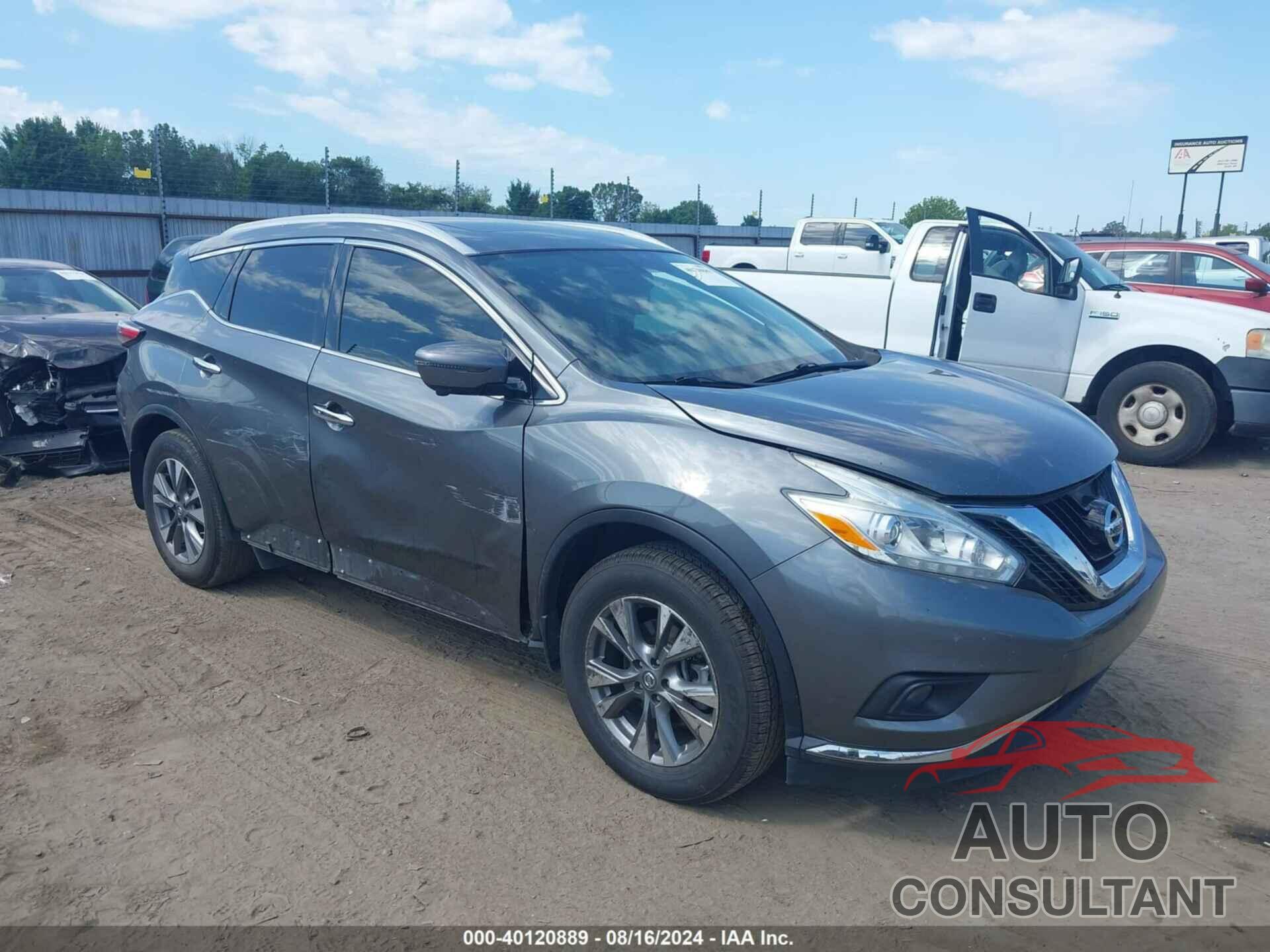 NISSAN MURANO 2016 - 5N1AZ2MG4GN165815