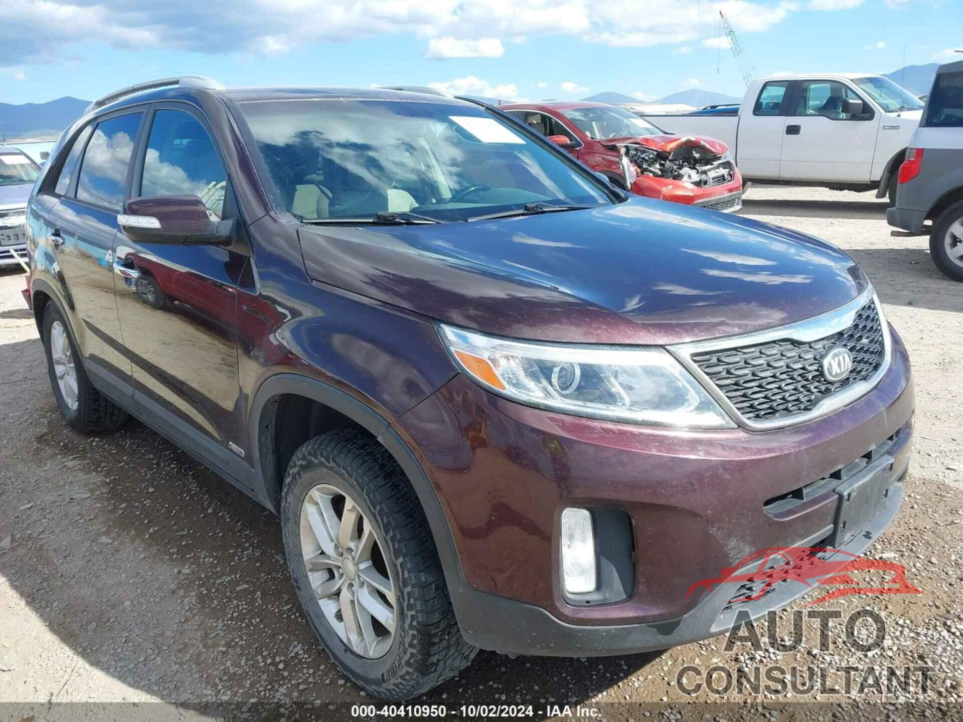 KIA SORENTO 2014 - 5XYKTCA65EG438857