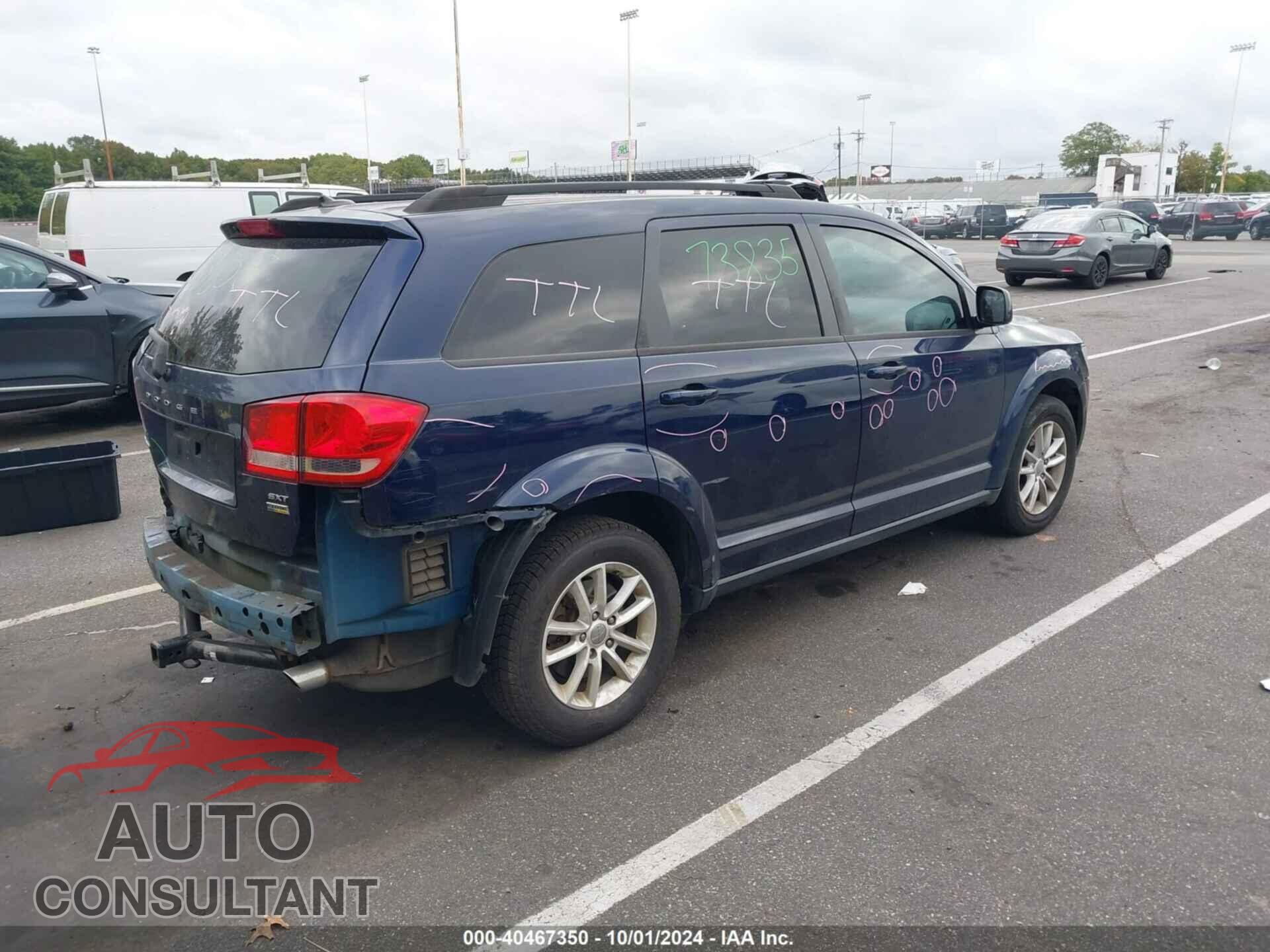 DODGE JOURNEY 2017 - 3C4PDCBG8HT537213