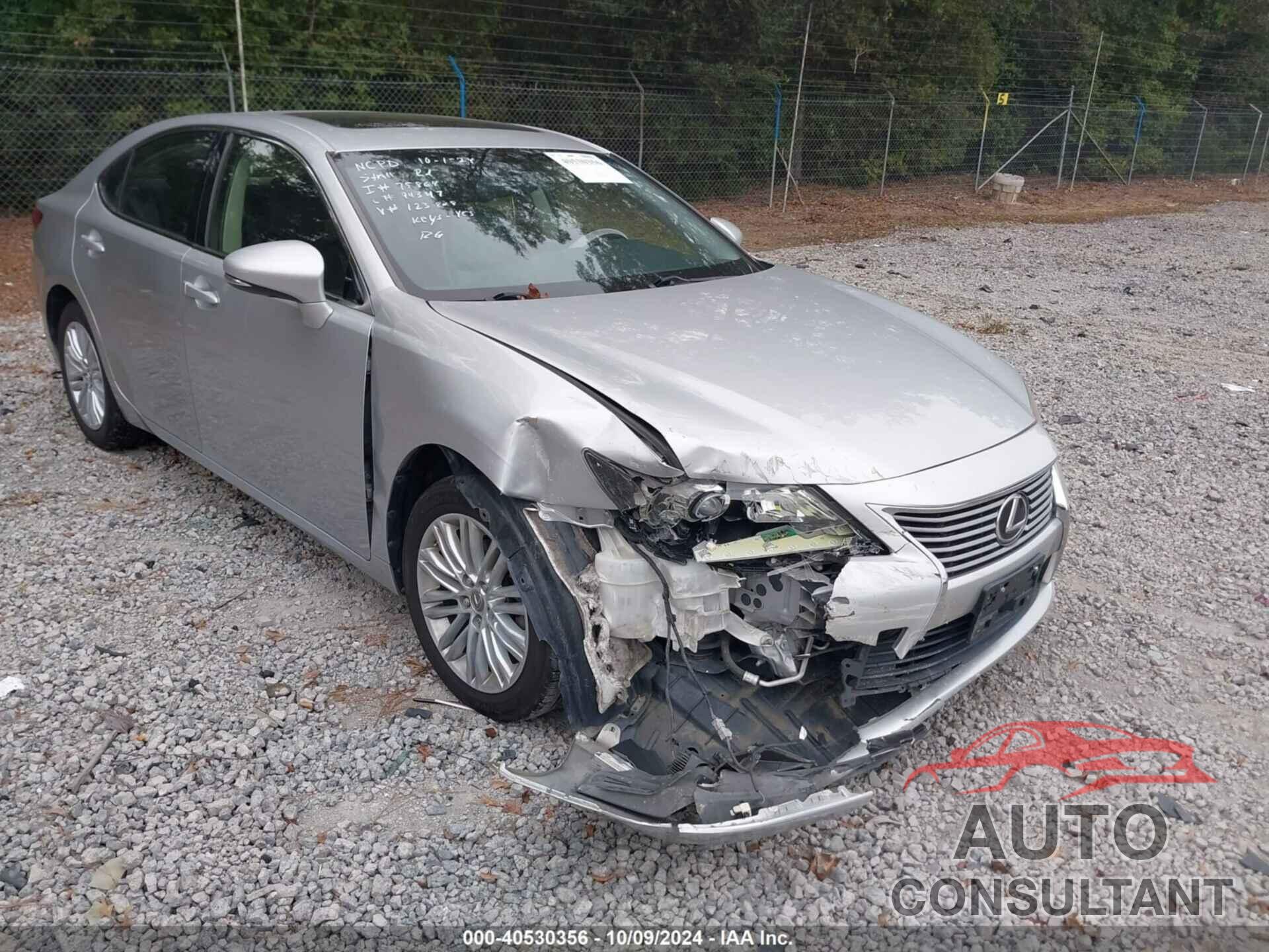 LEXUS ES 350 2014 - JTHBK1GG6E2123808