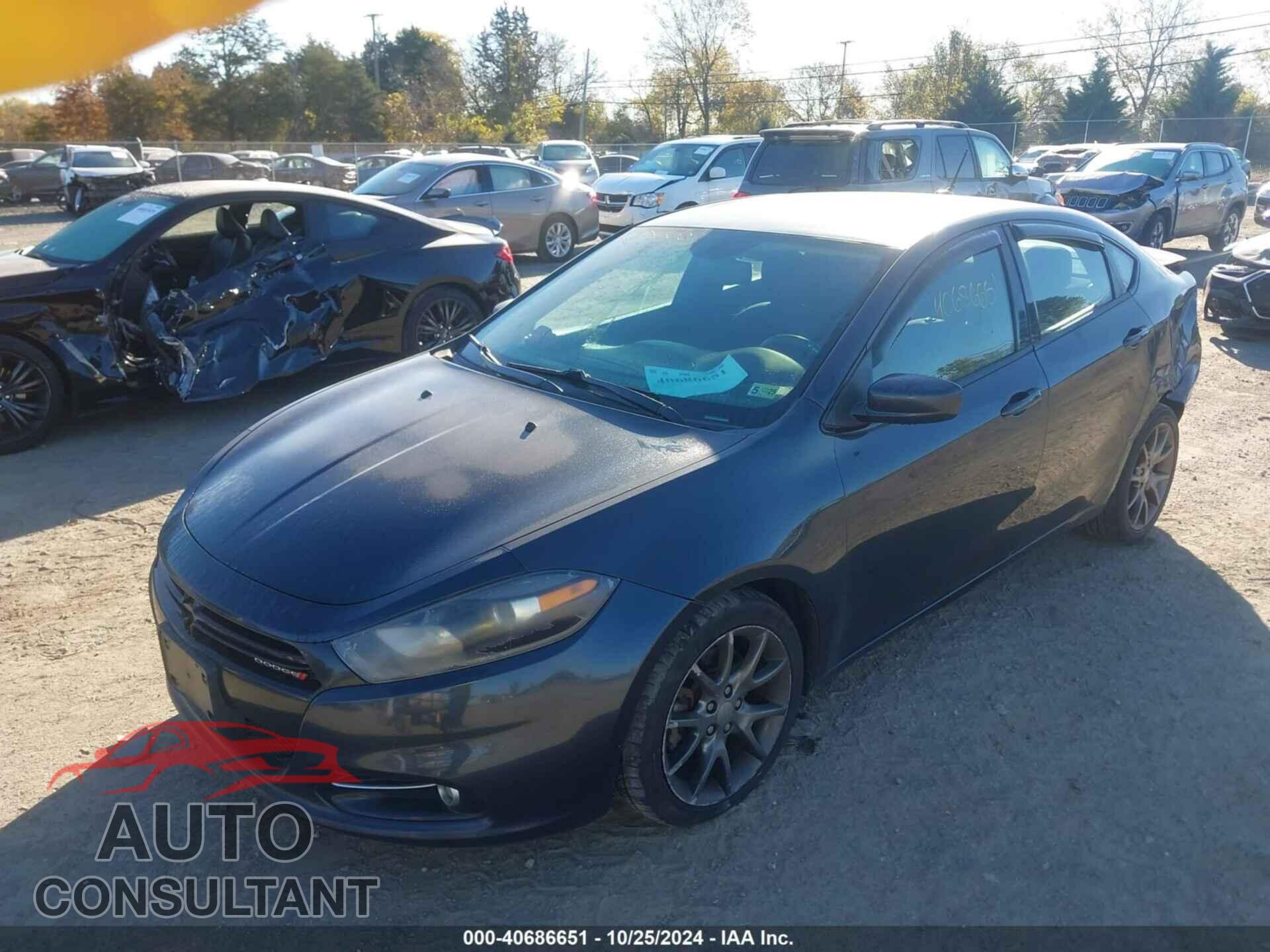 DODGE DART 2013 - 1C3CDFBA0DD332369