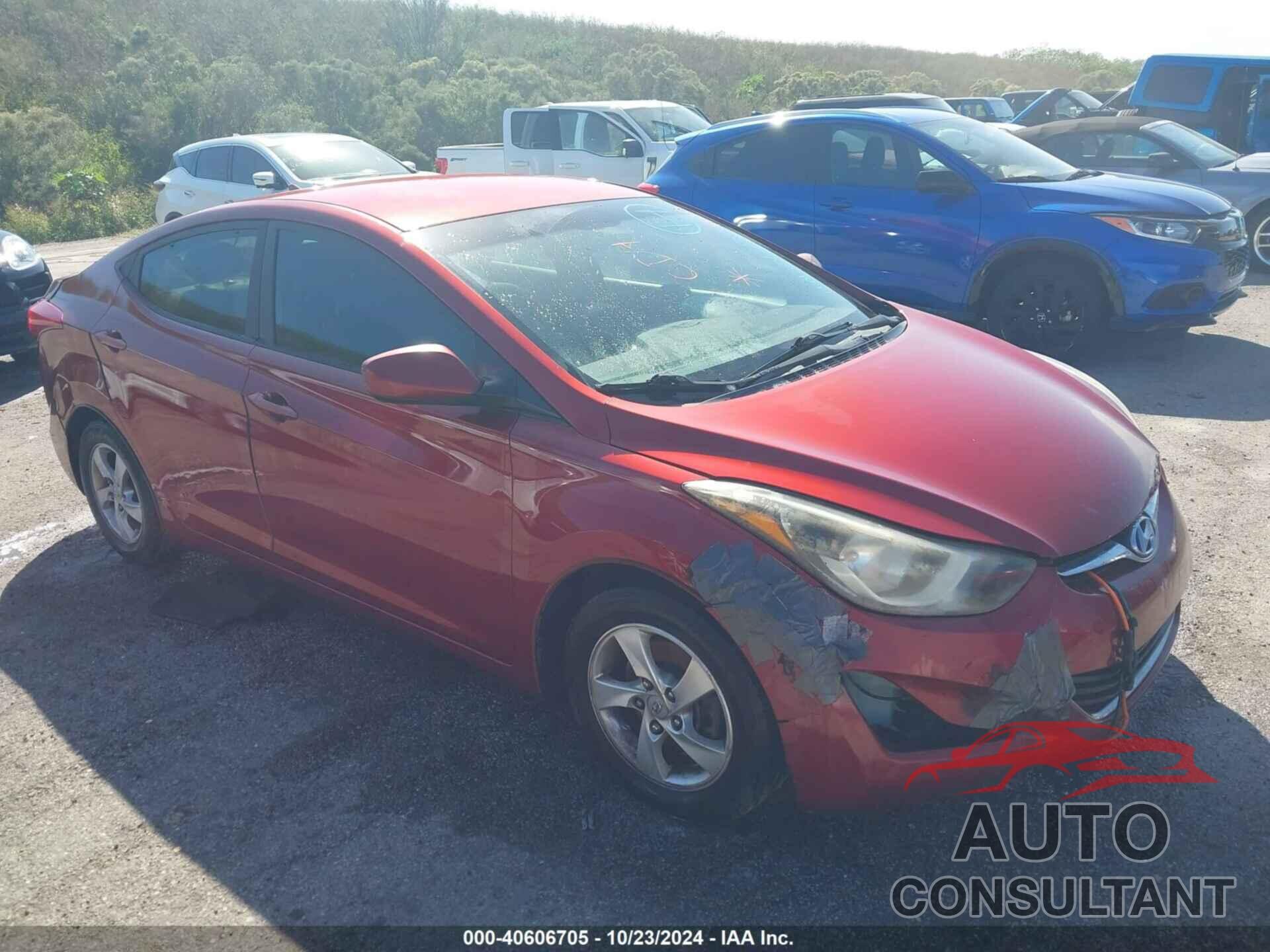 HYUNDAI ELANTRA 2014 - 5NPDH4AE7EH467955