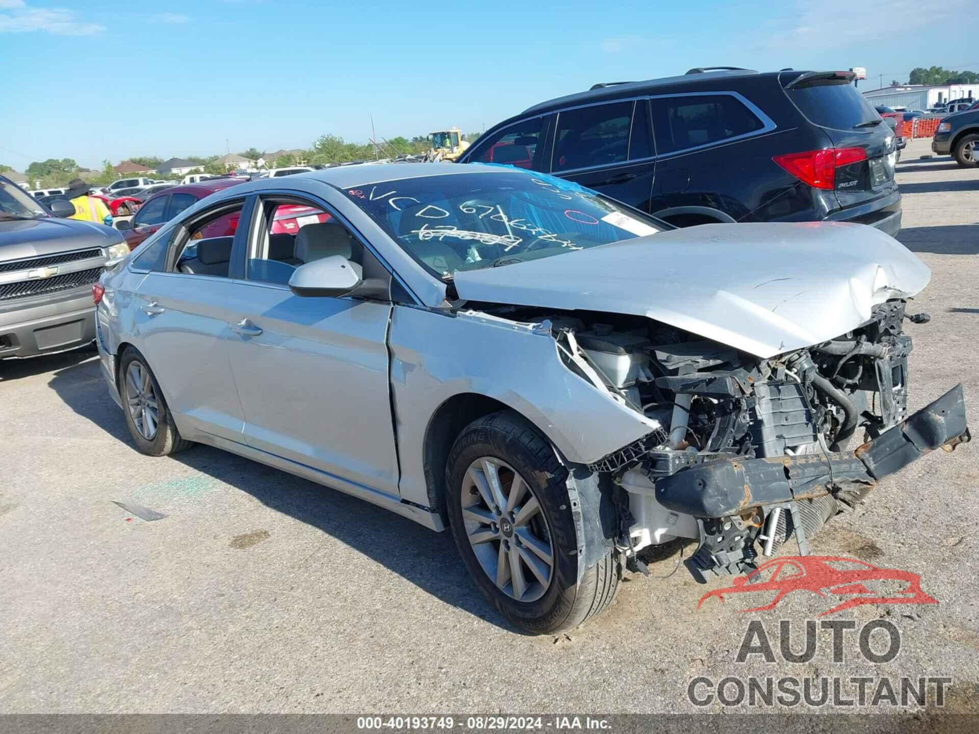 HYUNDAI SONATA 2016 - 5NPE24AF3GH343358