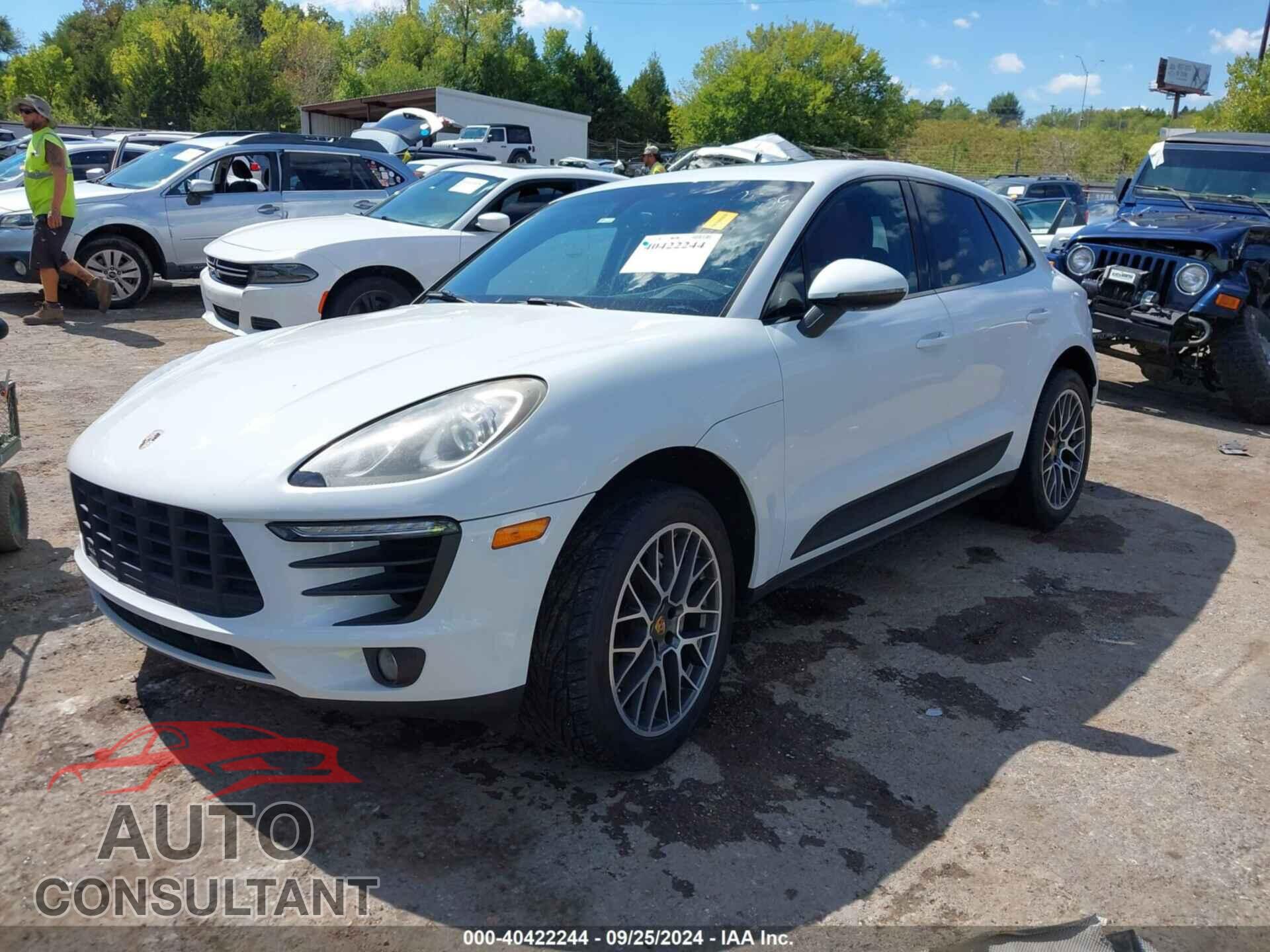 PORSCHE MACAN 2016 - WP1AB2A53GLB48509