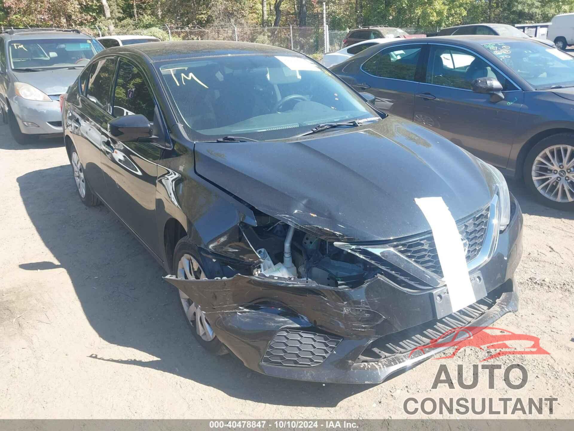 NISSAN SENTRA 2019 - 3N1AB7AP2KY390887