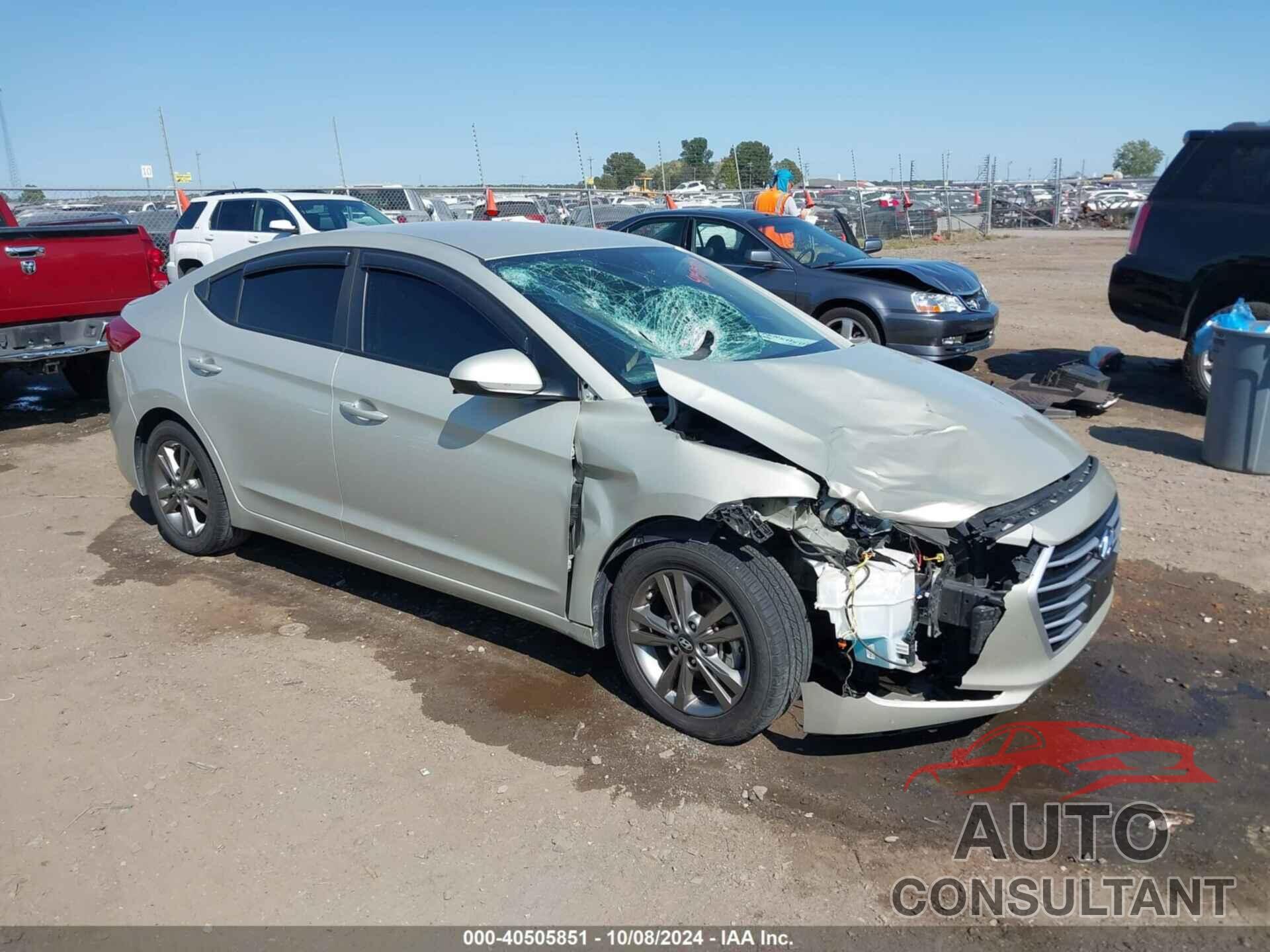 HYUNDAI ELANTRA 2017 - 5NPD84LF7HH078954