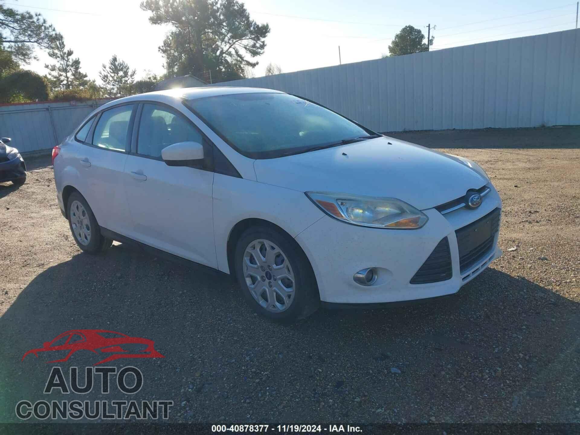 FORD FOCUS 2012 - 1FAHP3F24CL235048
