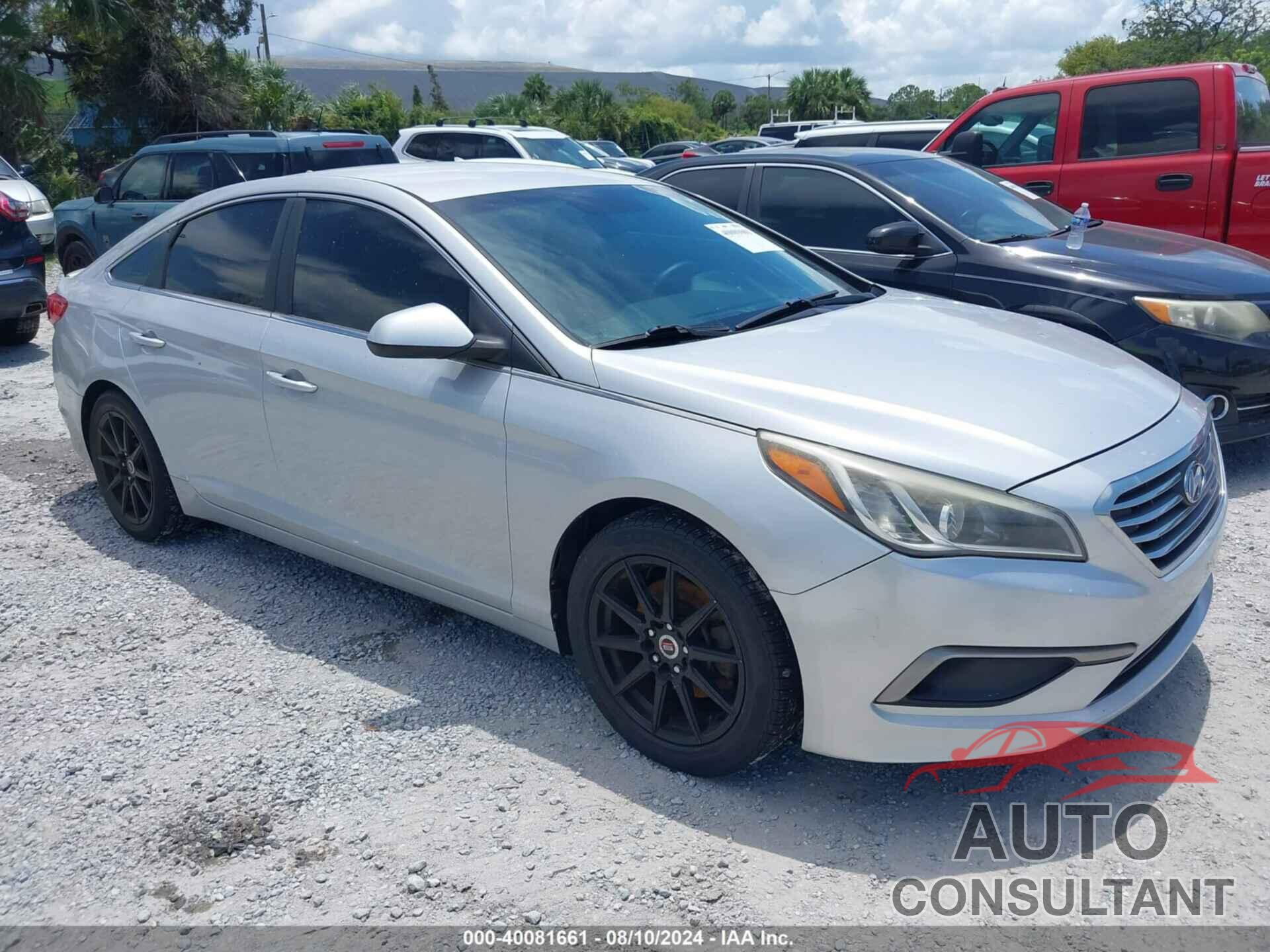 HYUNDAI SONATA 2016 - 5NPE24AF4GH297846