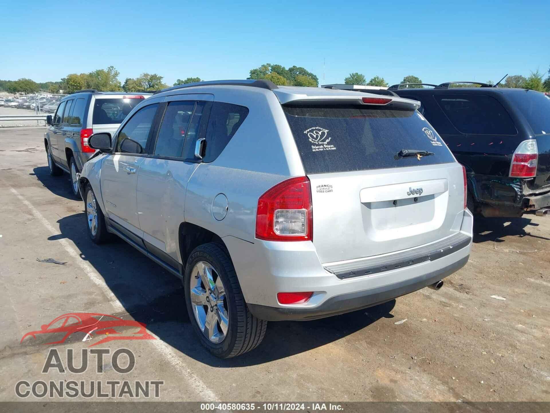 JEEP COMPASS 2011 - 1J4NT5FB1BD290421