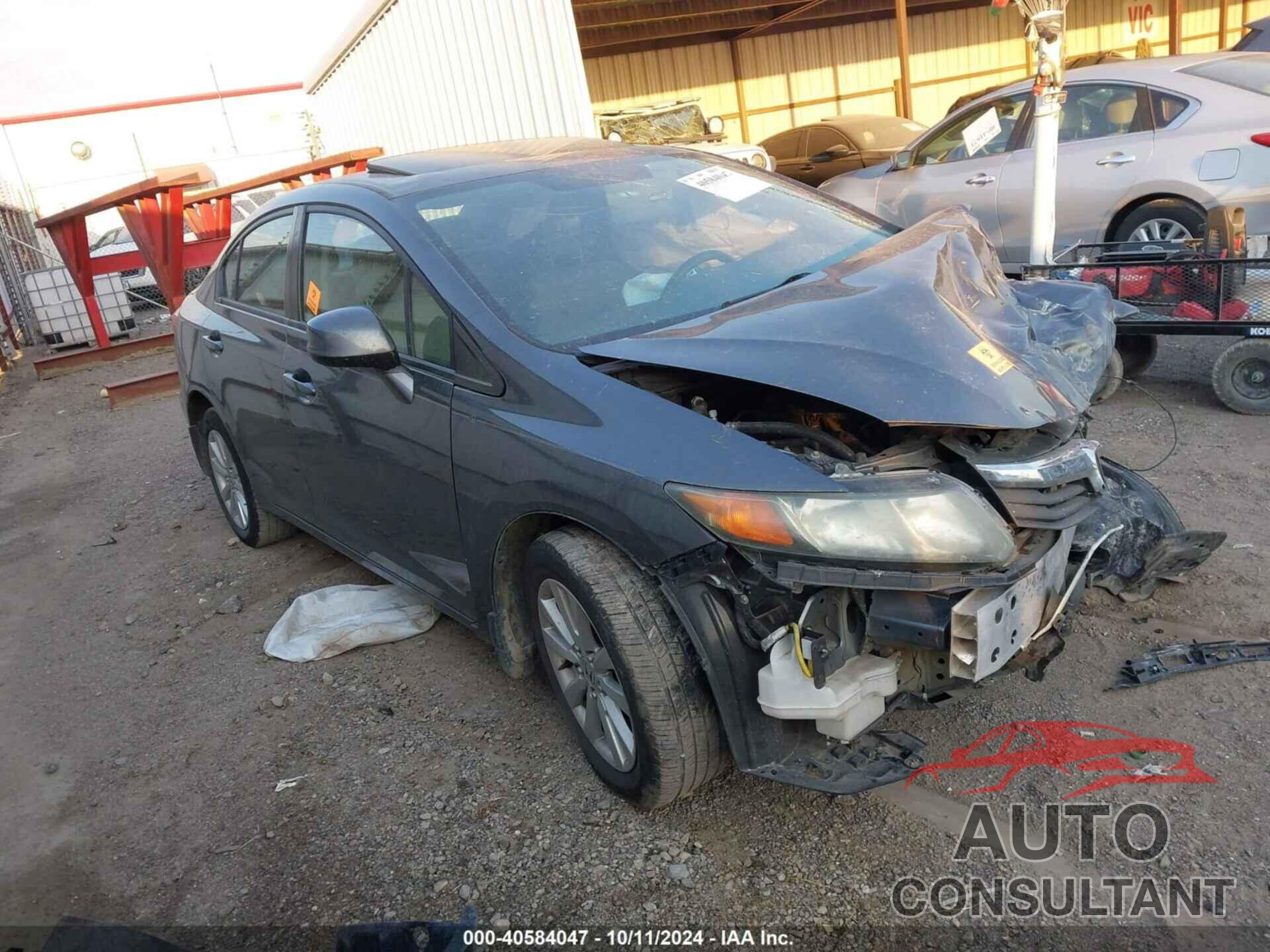HONDA CIVIC 2012 - 19XFB2F84CE304277