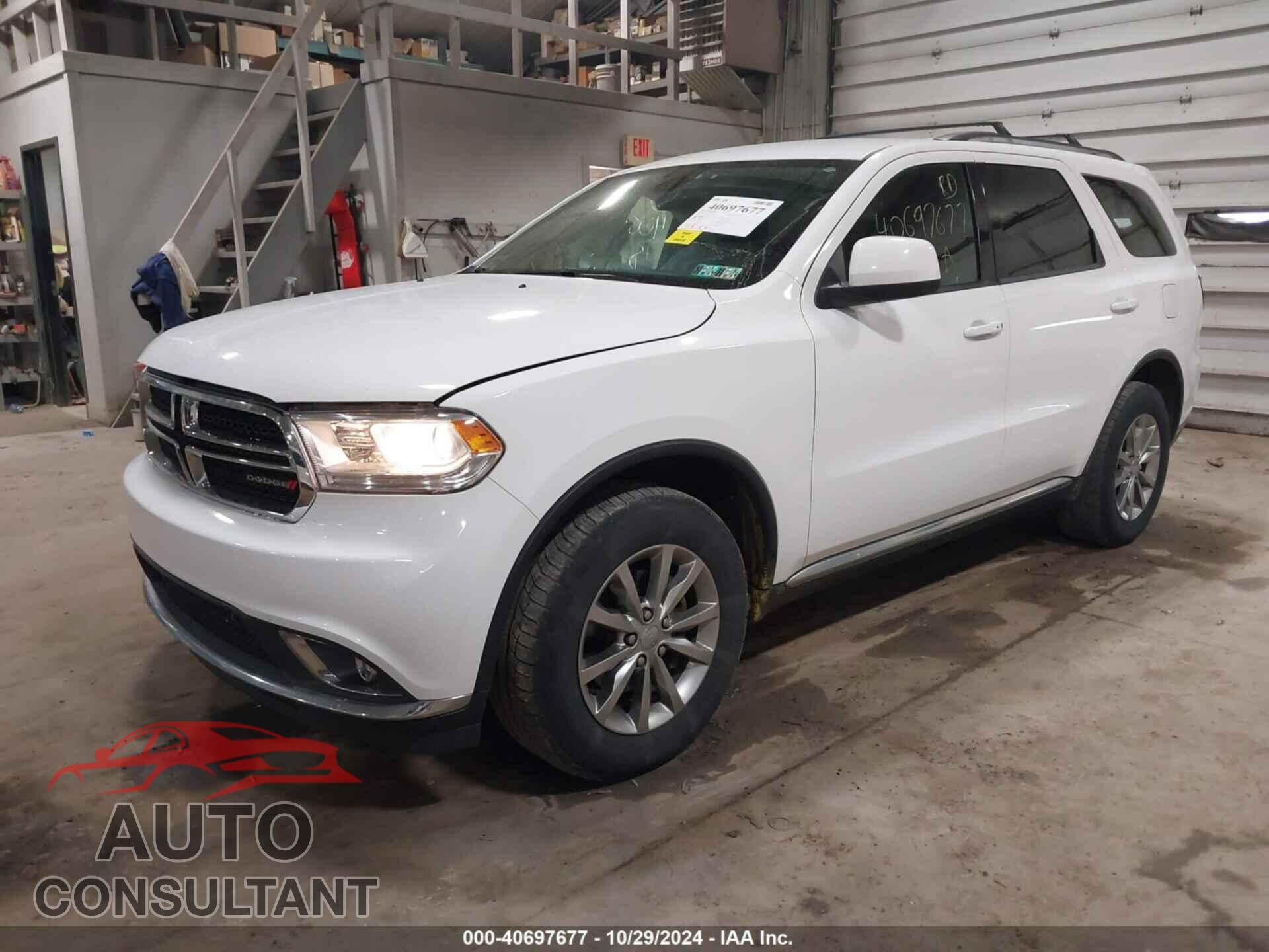 DODGE DURANGO 2018 - 1C4RDJAG9JC324352