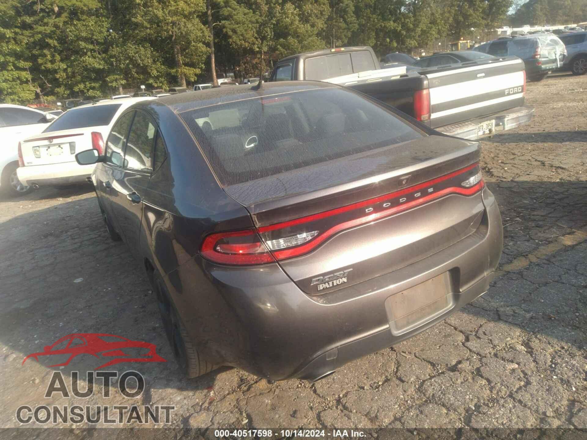 DODGE DART 2016 - 1C3CDFBB9GD516562