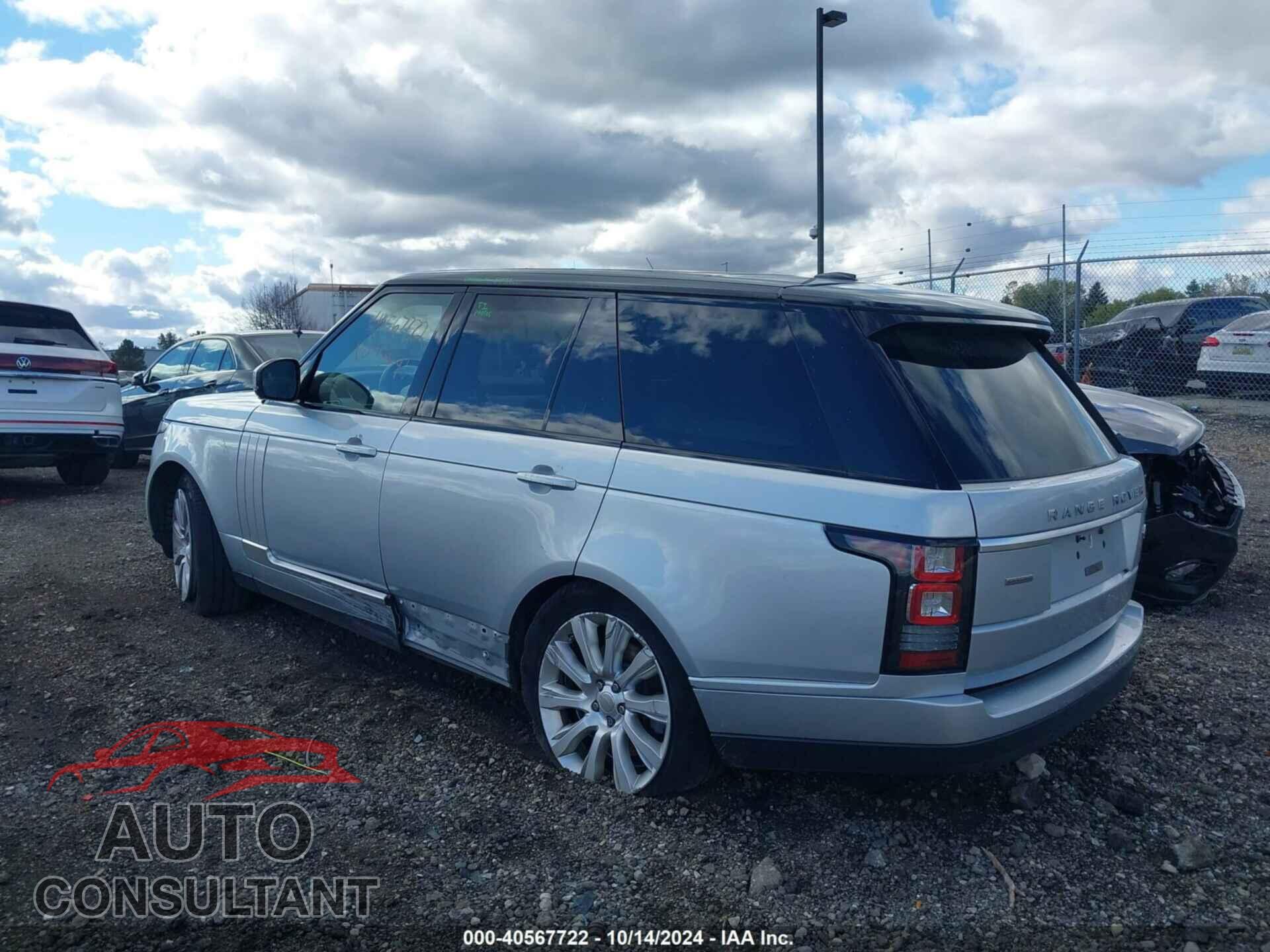 LAND ROVER RANGE ROVER 2014 - SALGS2EF4EA150978