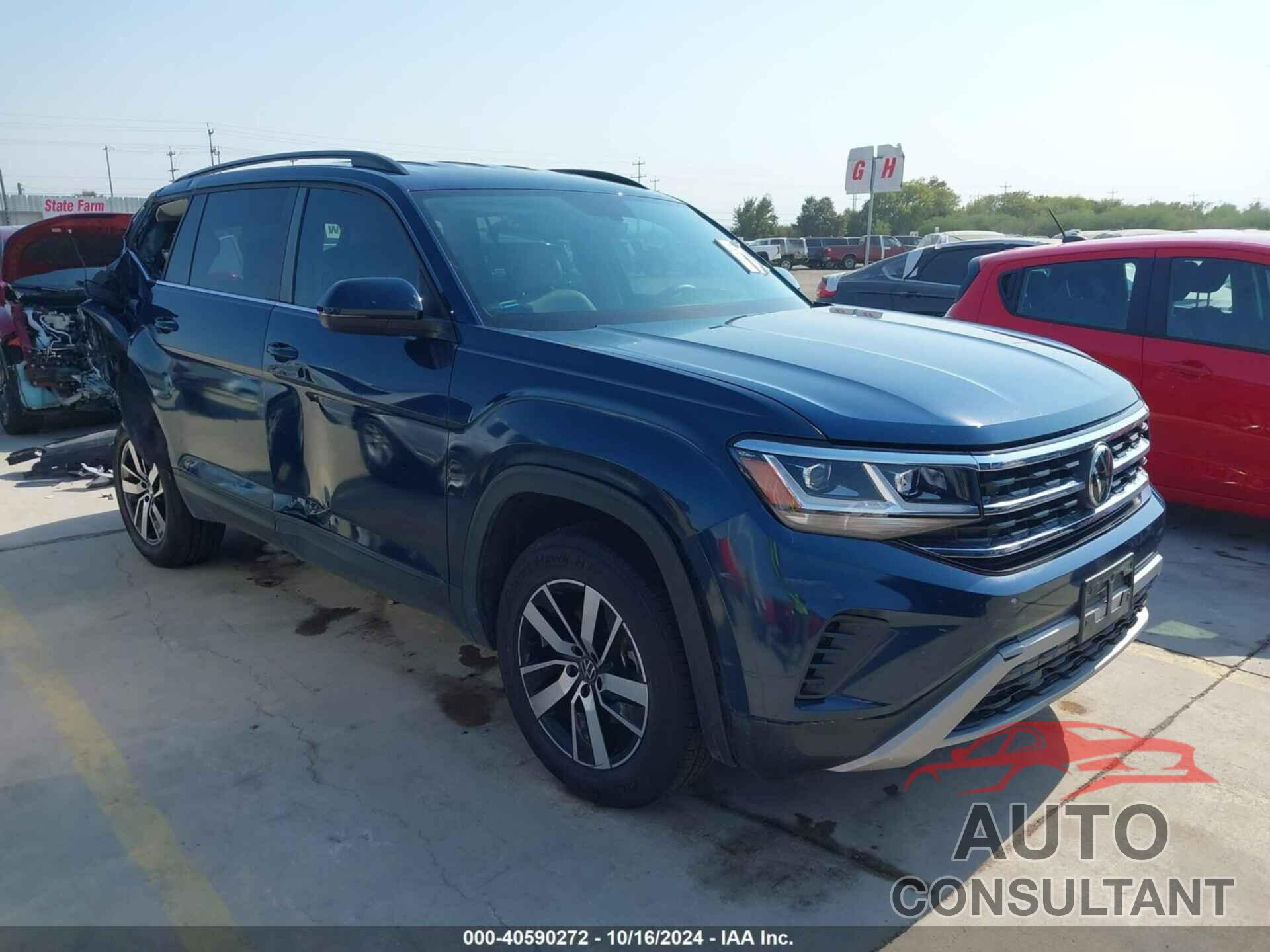 VOLKSWAGEN ATLAS 2021 - 1V2DP2CA1MC540439