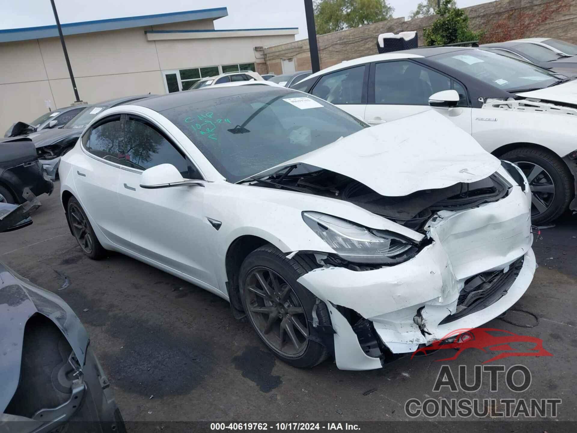 TESLA MODEL 3 2019 - 5YJ3E1EA2KF317482