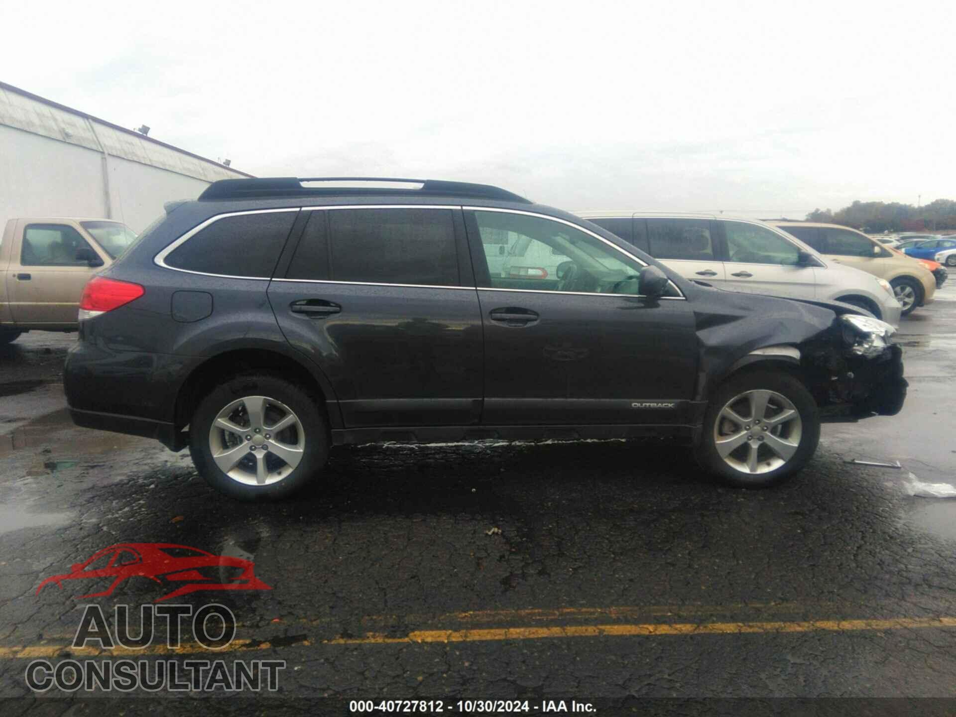 SUBARU OUTBACK 2013 - 4S4BRBGC6D3293879