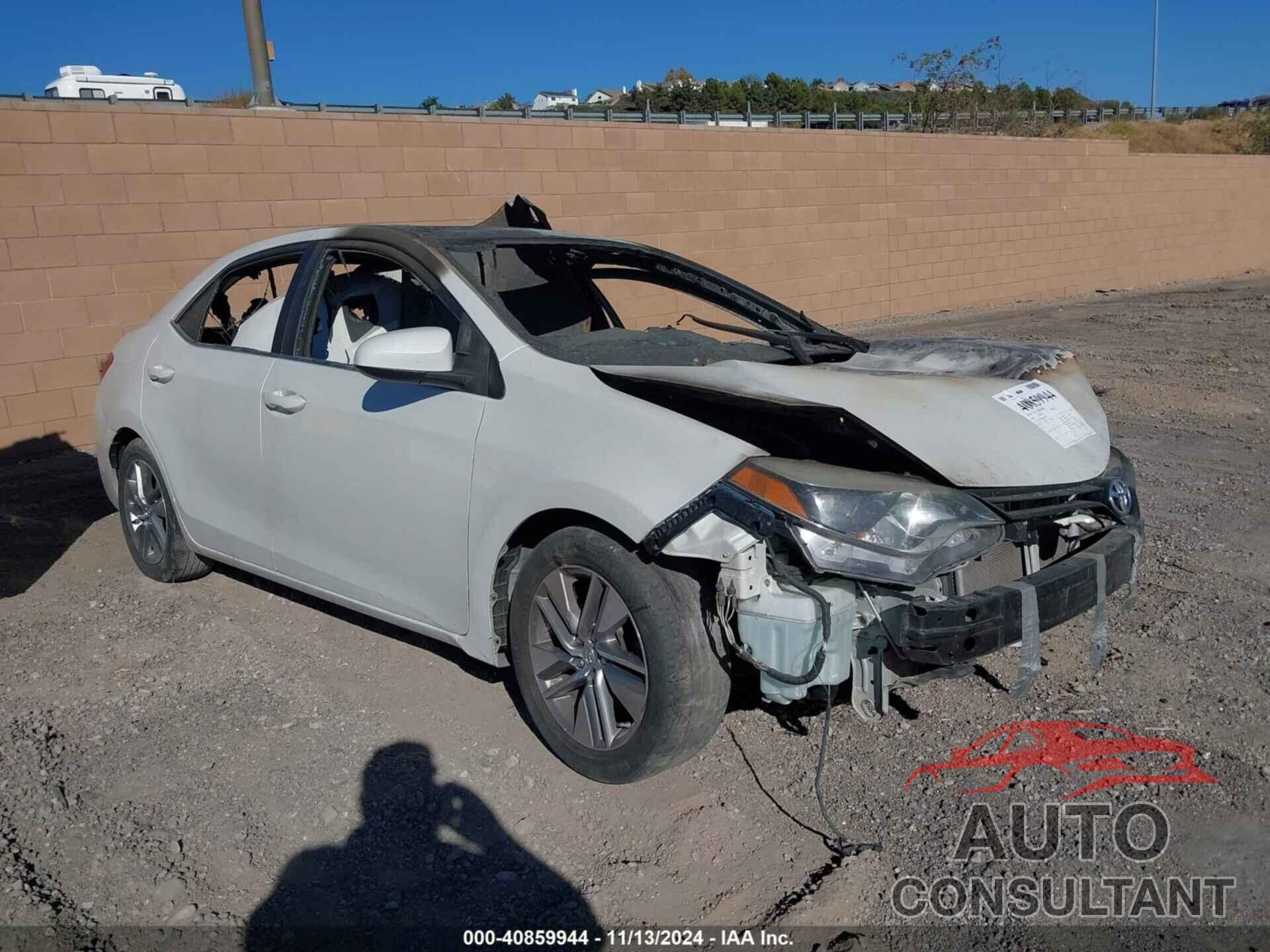 TOYOTA COROLLA 2014 - 5YFBPRHE4EP016353