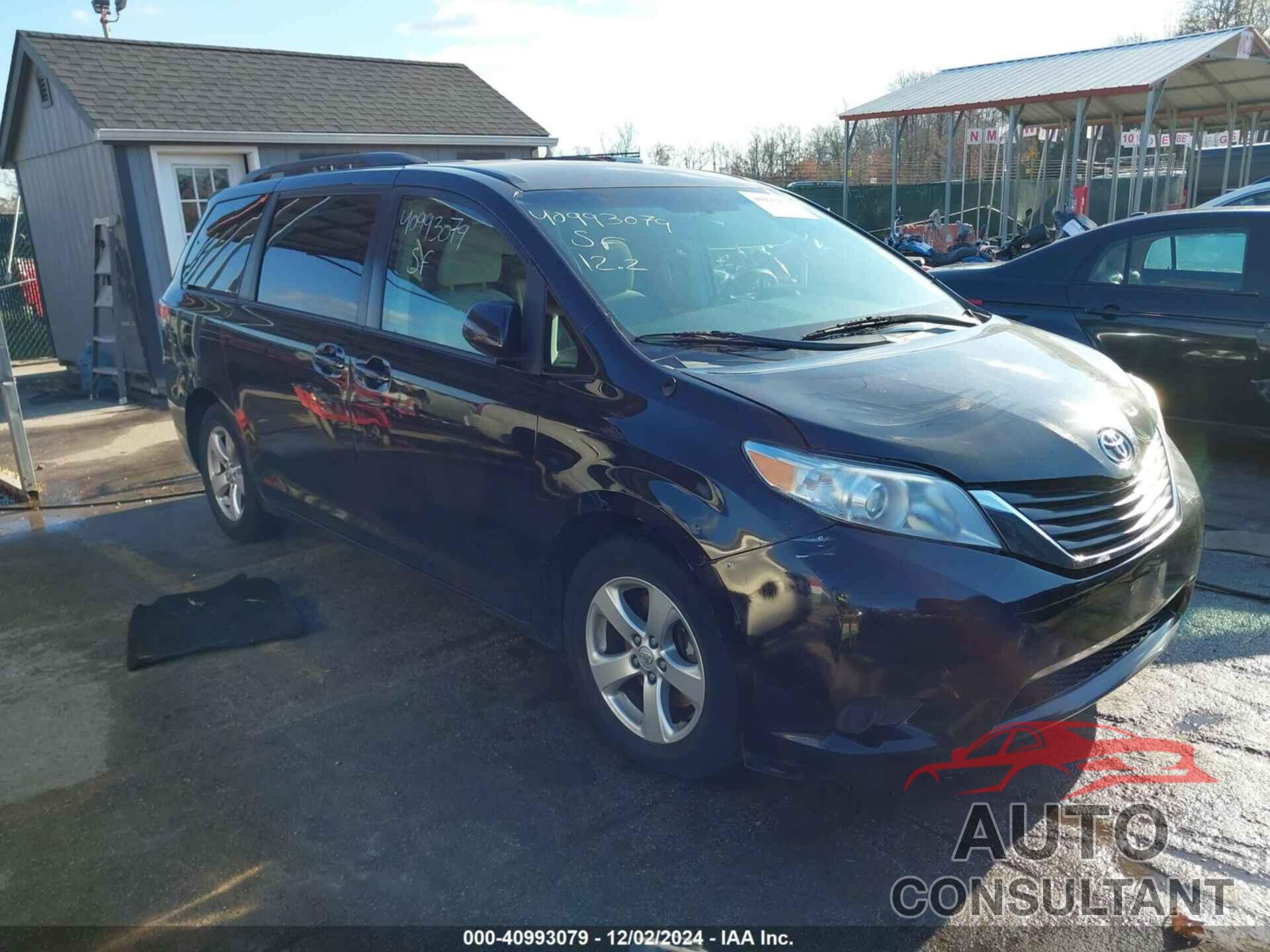 TOYOTA SIENNA 2013 - 5TDKK3DC0DS368836