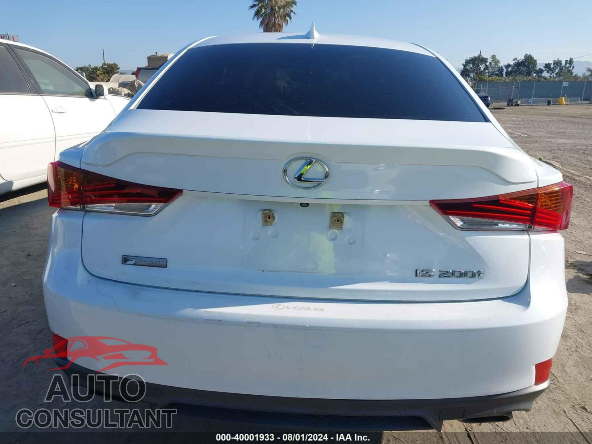 LEXUS IS 2017 - JTHBA1D24H5040666