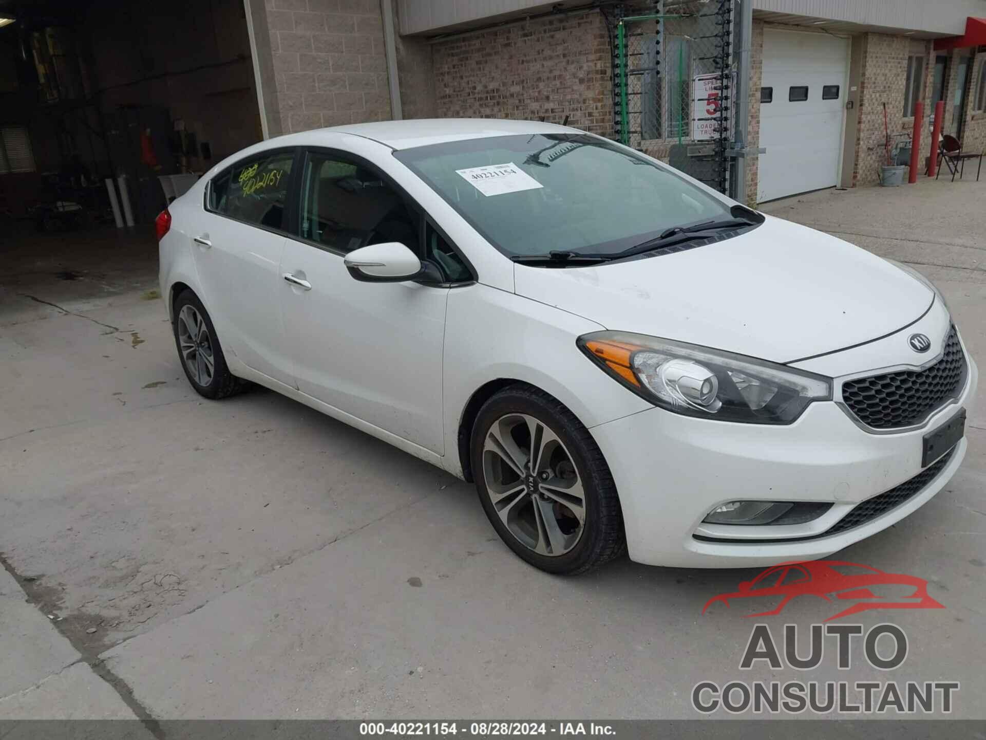 KIA FORTE 2015 - KNAFX4A84F5335059