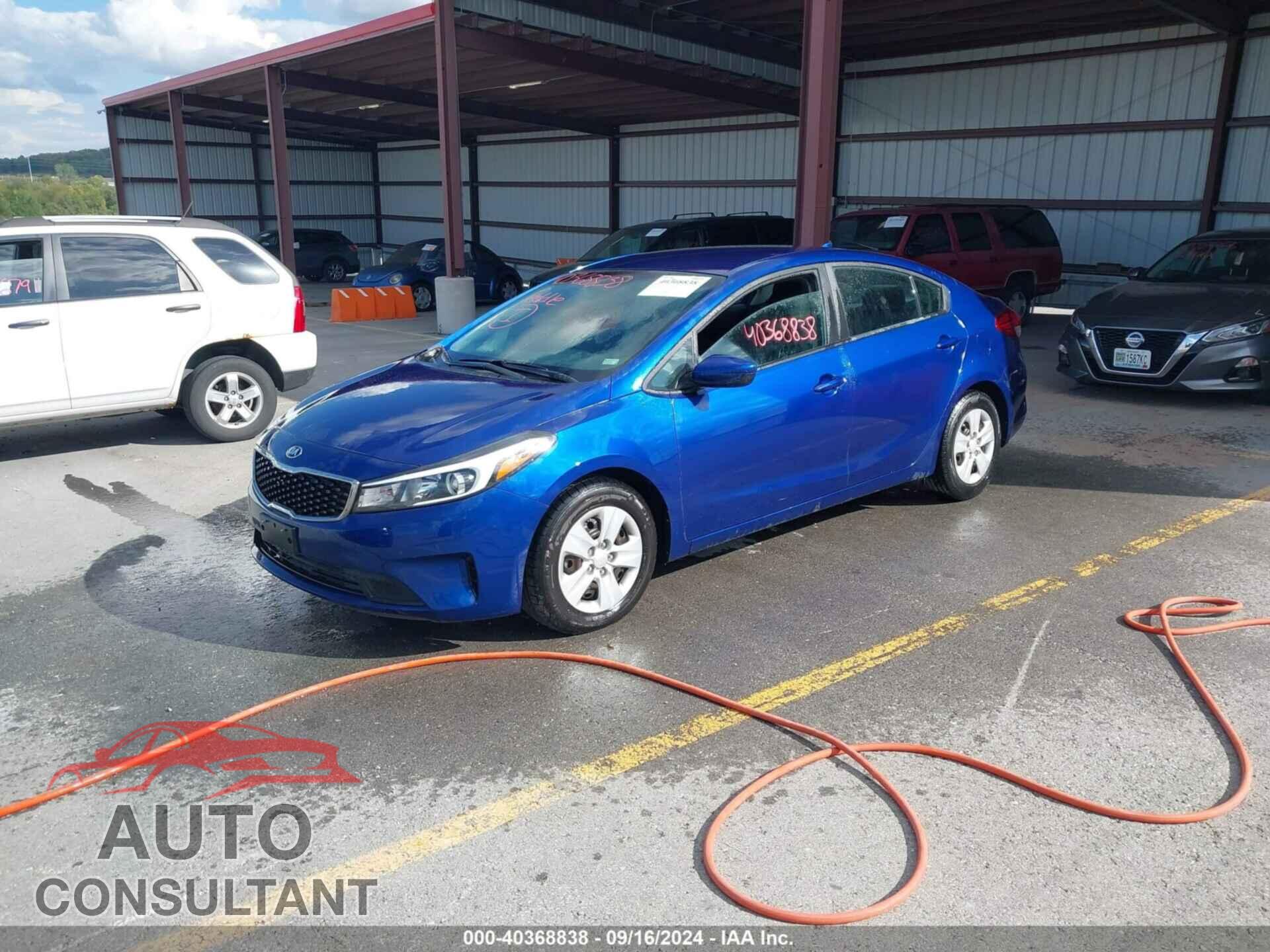 KIA FORTE 2017 - 3KPFK4A73HE088827
