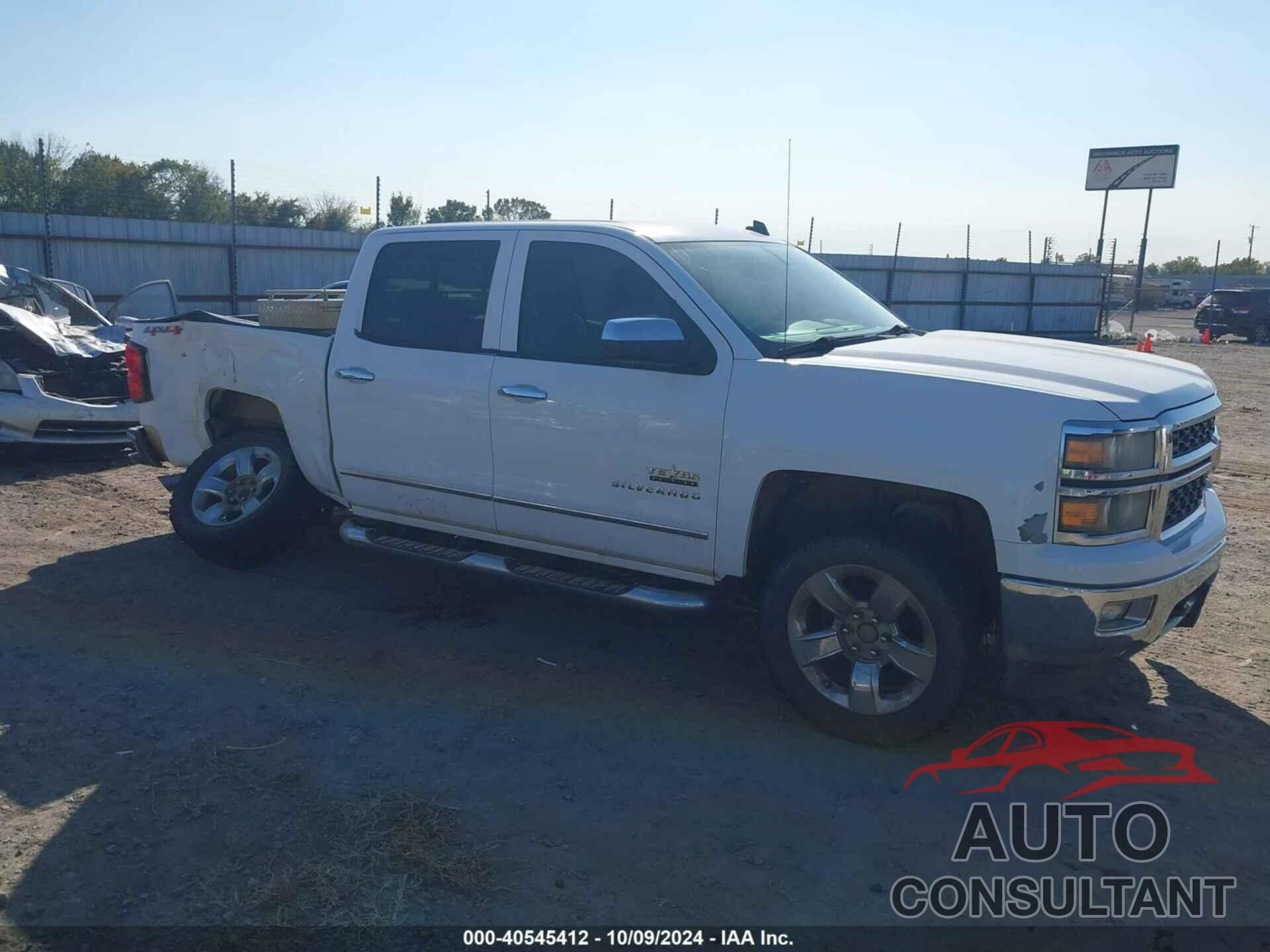 CHEVROLET SILVERADO 1500 2014 - 3GCUKSEC6EG106398