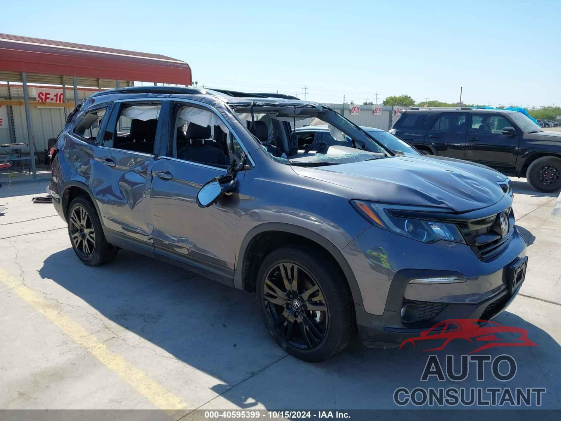 HONDA PILOT 2022 - 5FNYF5H27NB017150