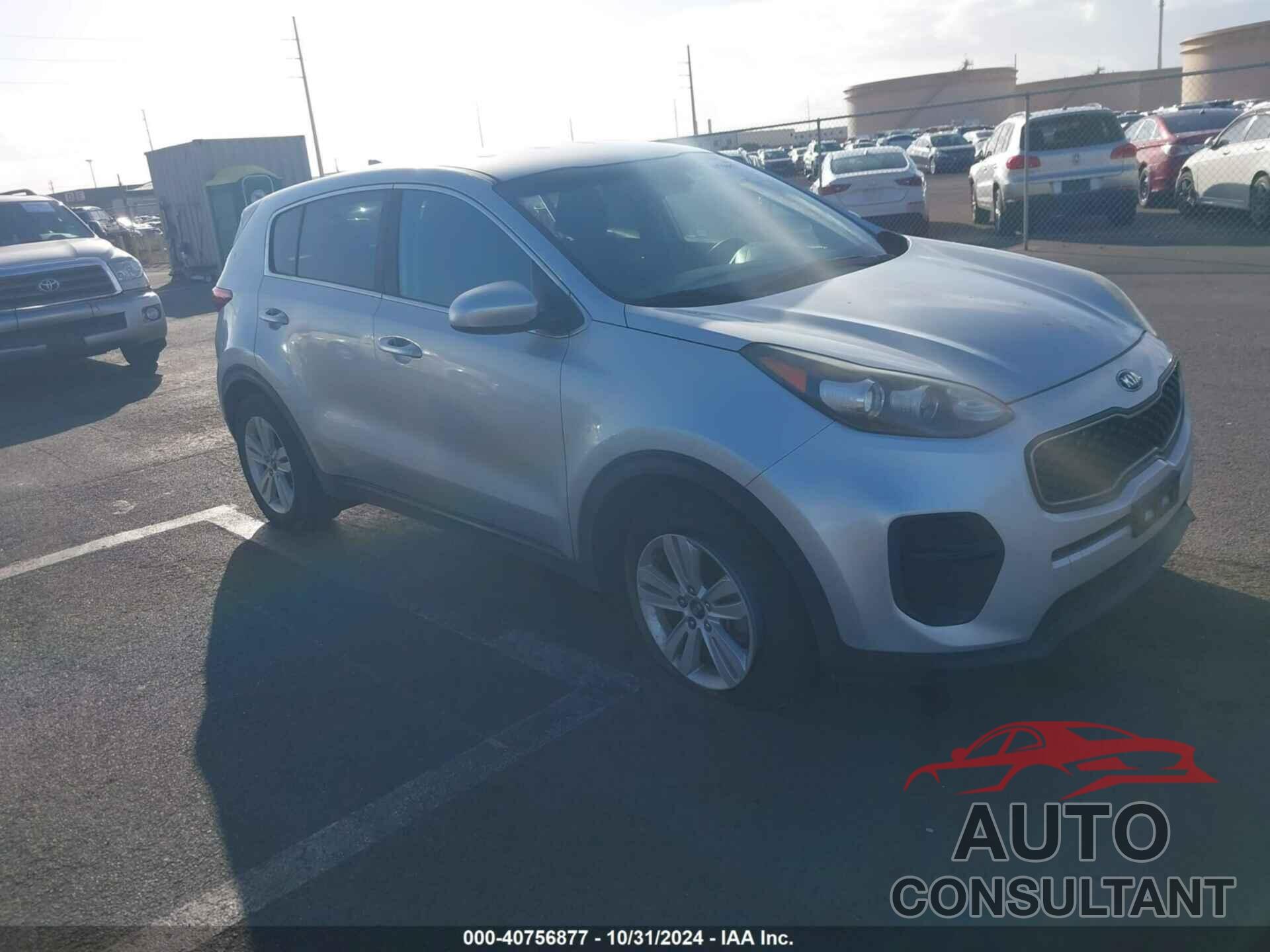 KIA SPORTAGE 2017 - KNDPM3AC4H7086798