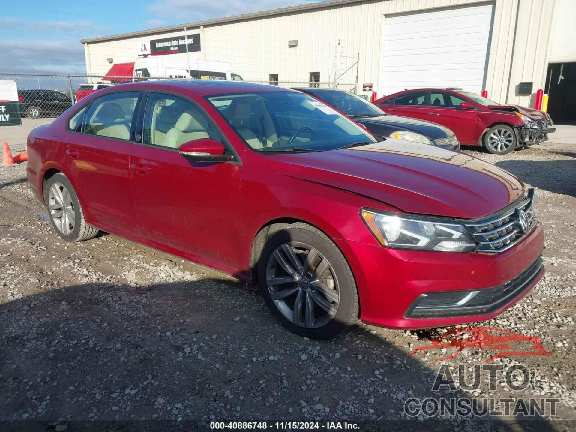 VOLKSWAGEN PASSAT 2019 - 1VWLA7A37KC000880