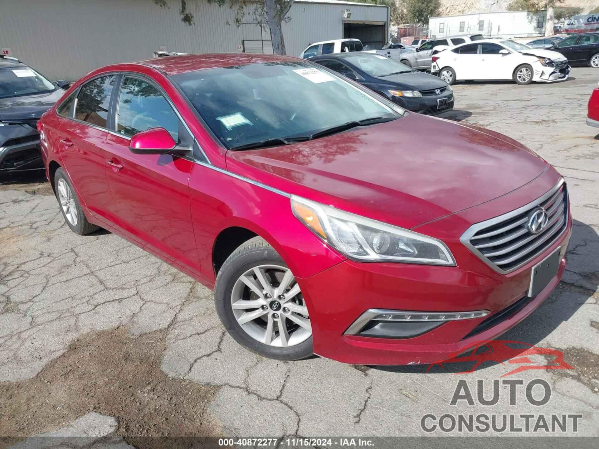 HYUNDAI SONATA 2015 - 5NPE24AF5FH004485