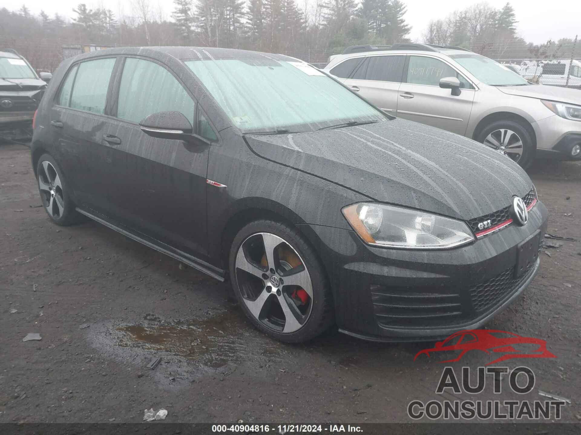 VOLKSWAGEN GOLF GTI 2016 - 3VW4T7AU0GM067172