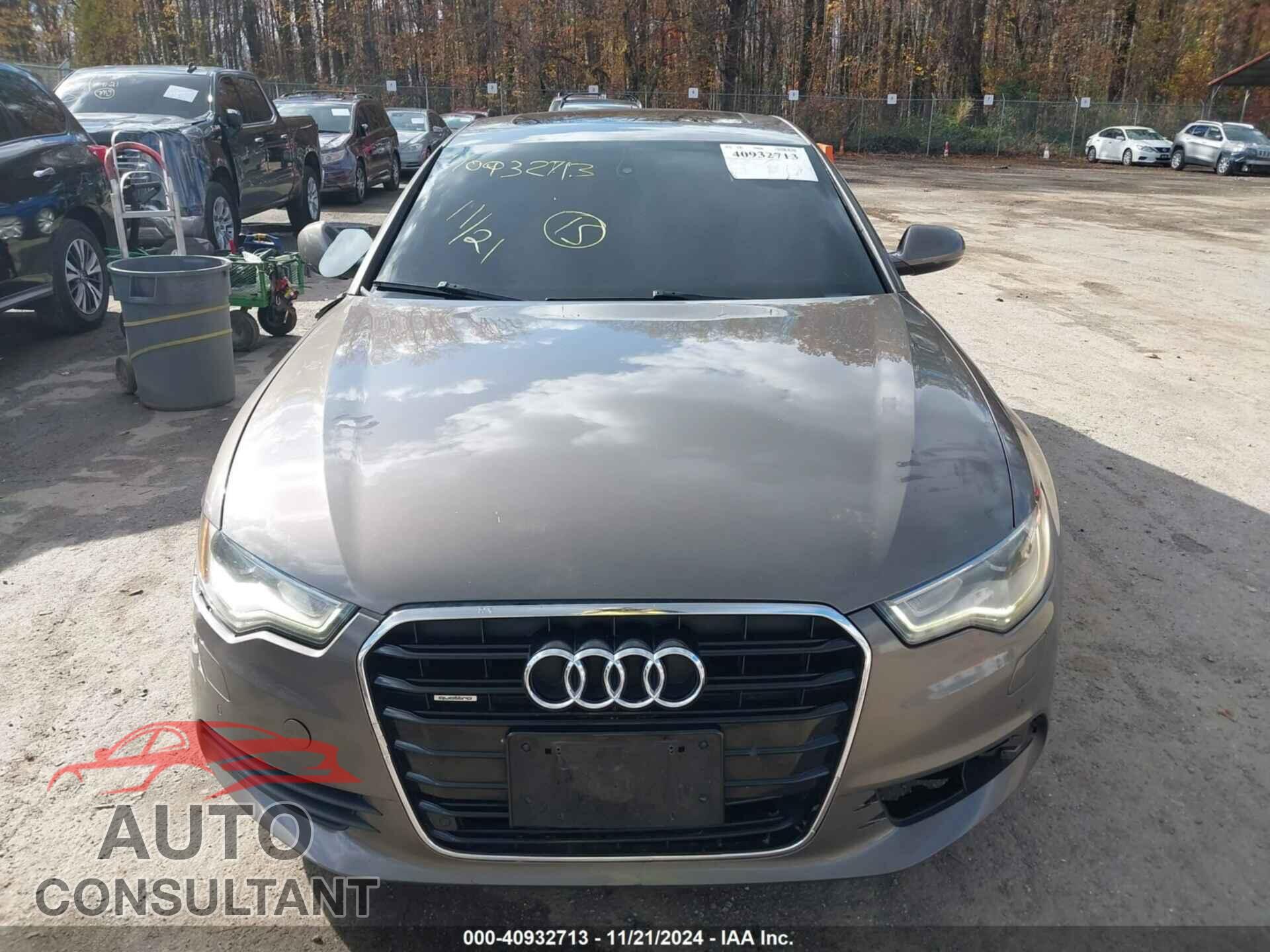 AUDI A6 2013 - WAUGFAFC2DN113166