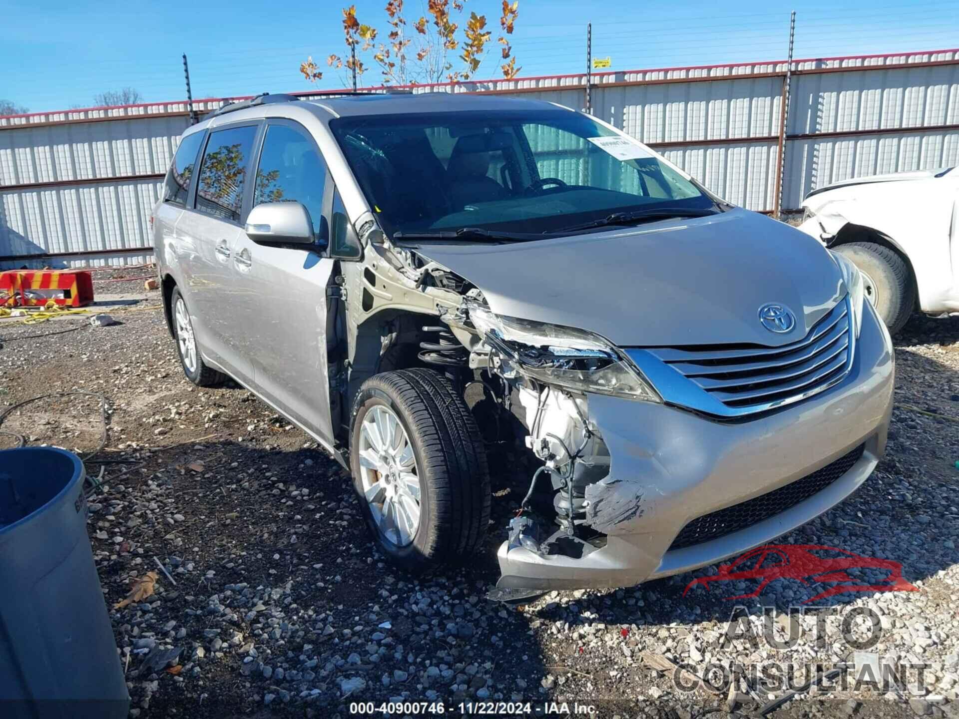 TOYOTA SIENNA 2017 - 5TDYZ3DC5HS859611