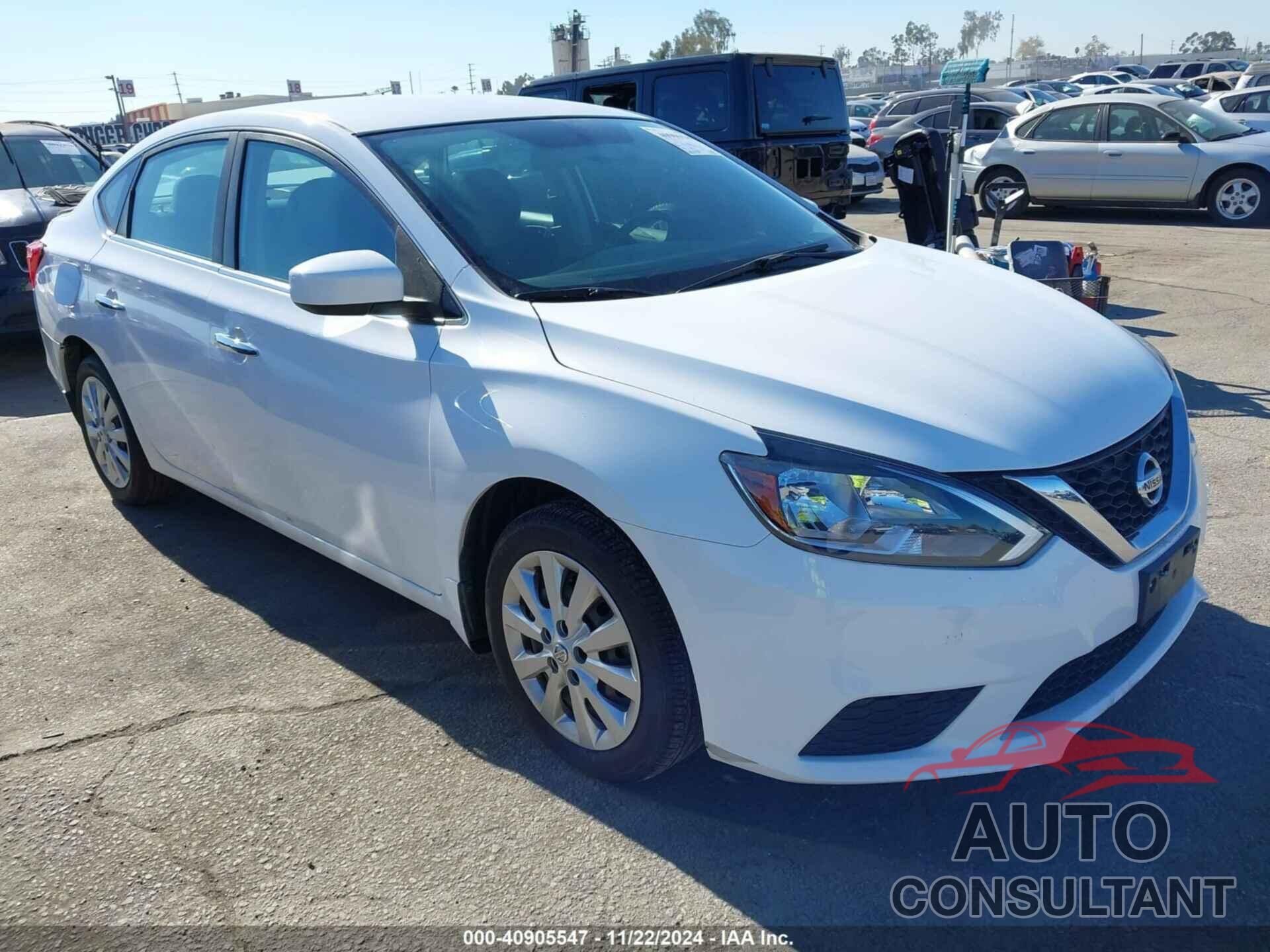 NISSAN SENTRA 2019 - 3N1AB7AP3KY386850