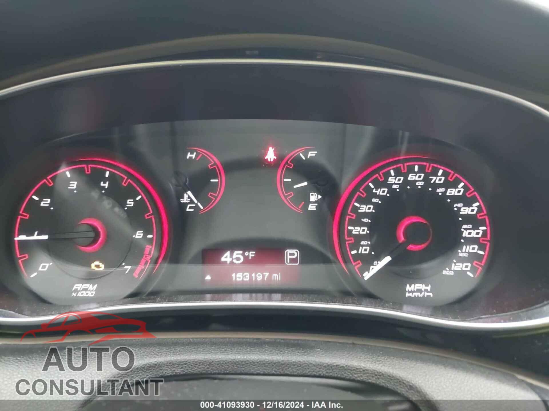 DODGE DART 2015 - 1C3CDFBB0FD128831