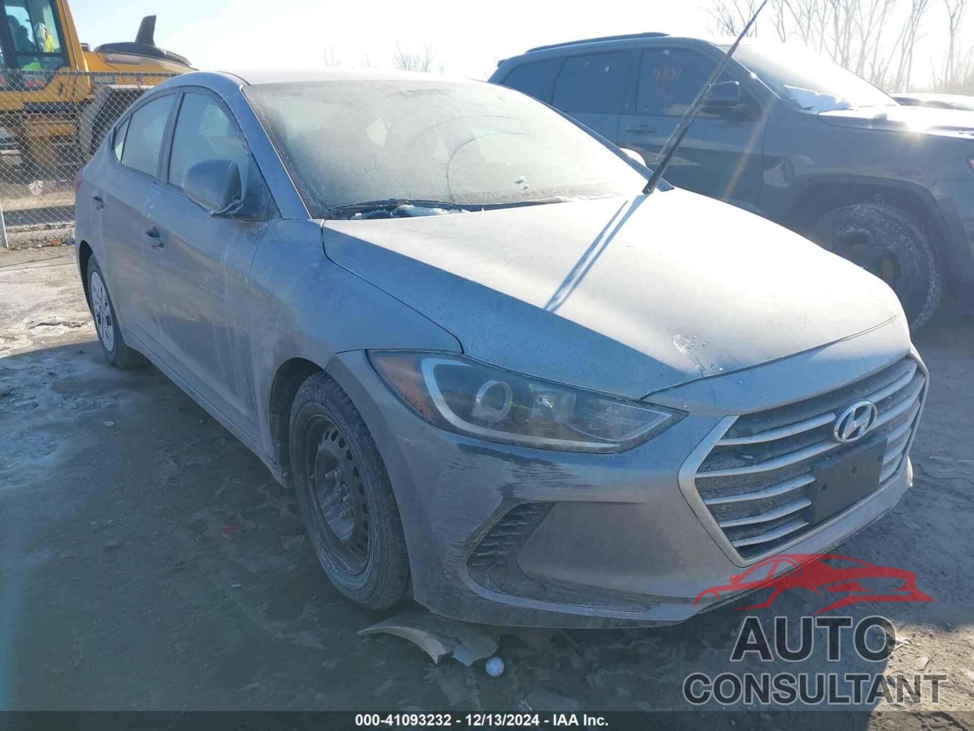 HYUNDAI ELANTRA 2017 - 5NPD74LF1HH168099