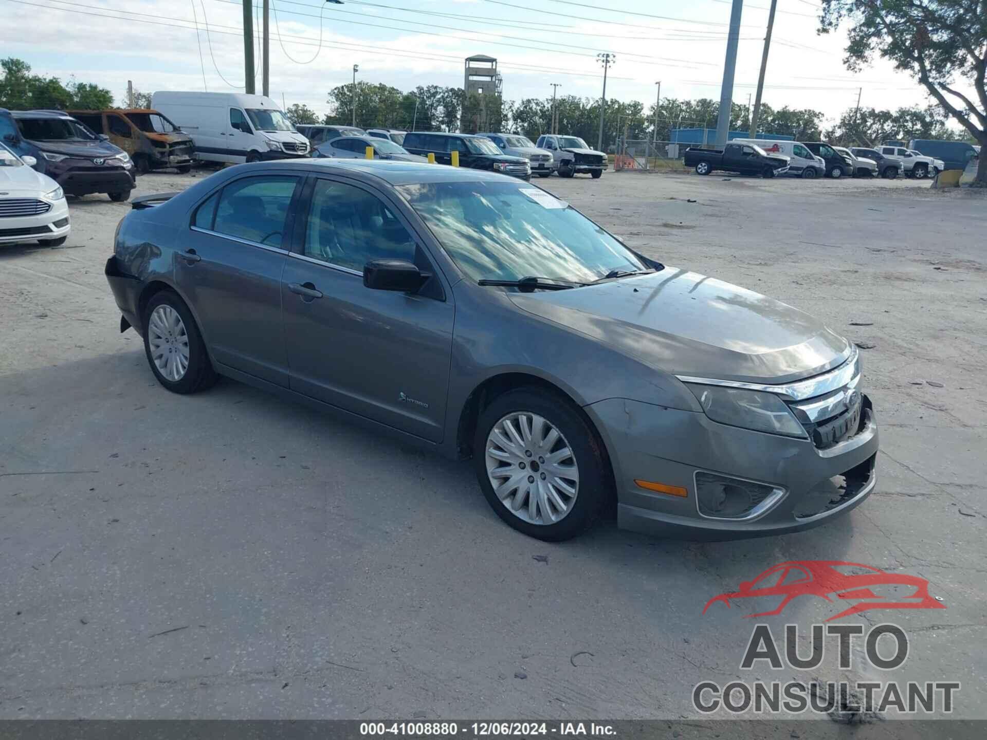 FORD FUSION HYBRID 2010 - 3FADP0L31AR387149