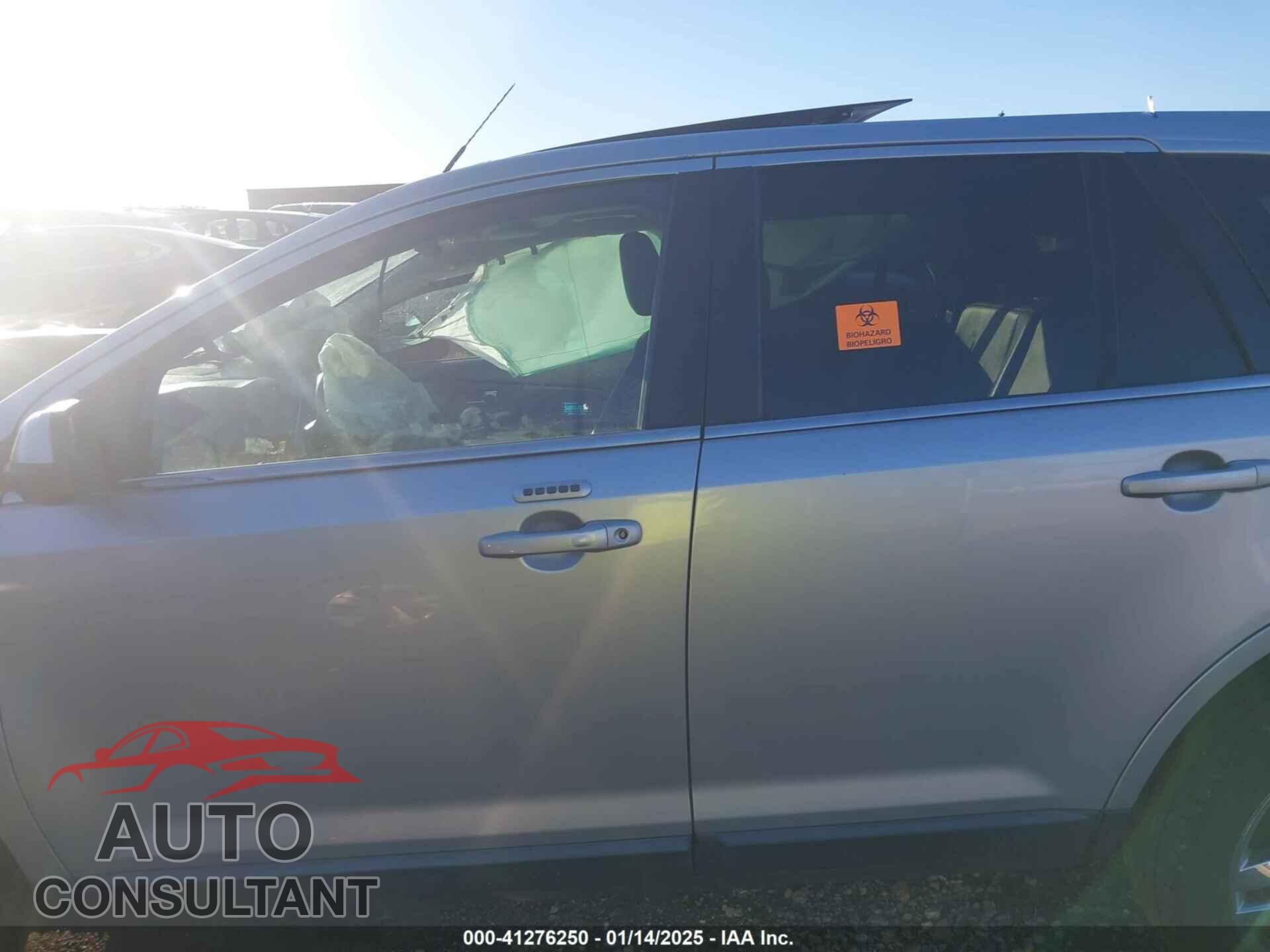 FORD EDGE 2012 - 2FMDK3KC1CBA25718