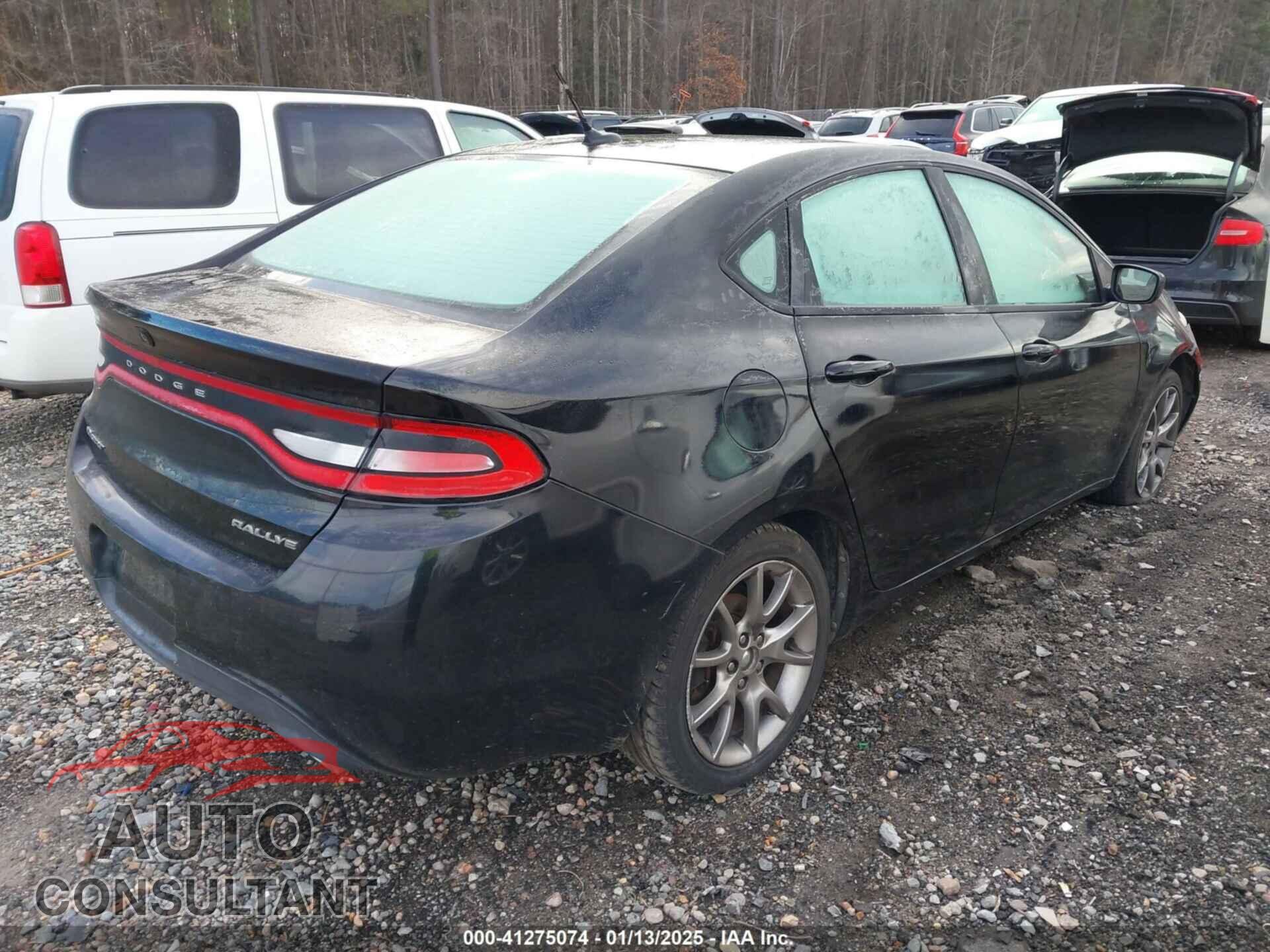 DODGE DART 2013 - 1C3CDFBA9DD142361
