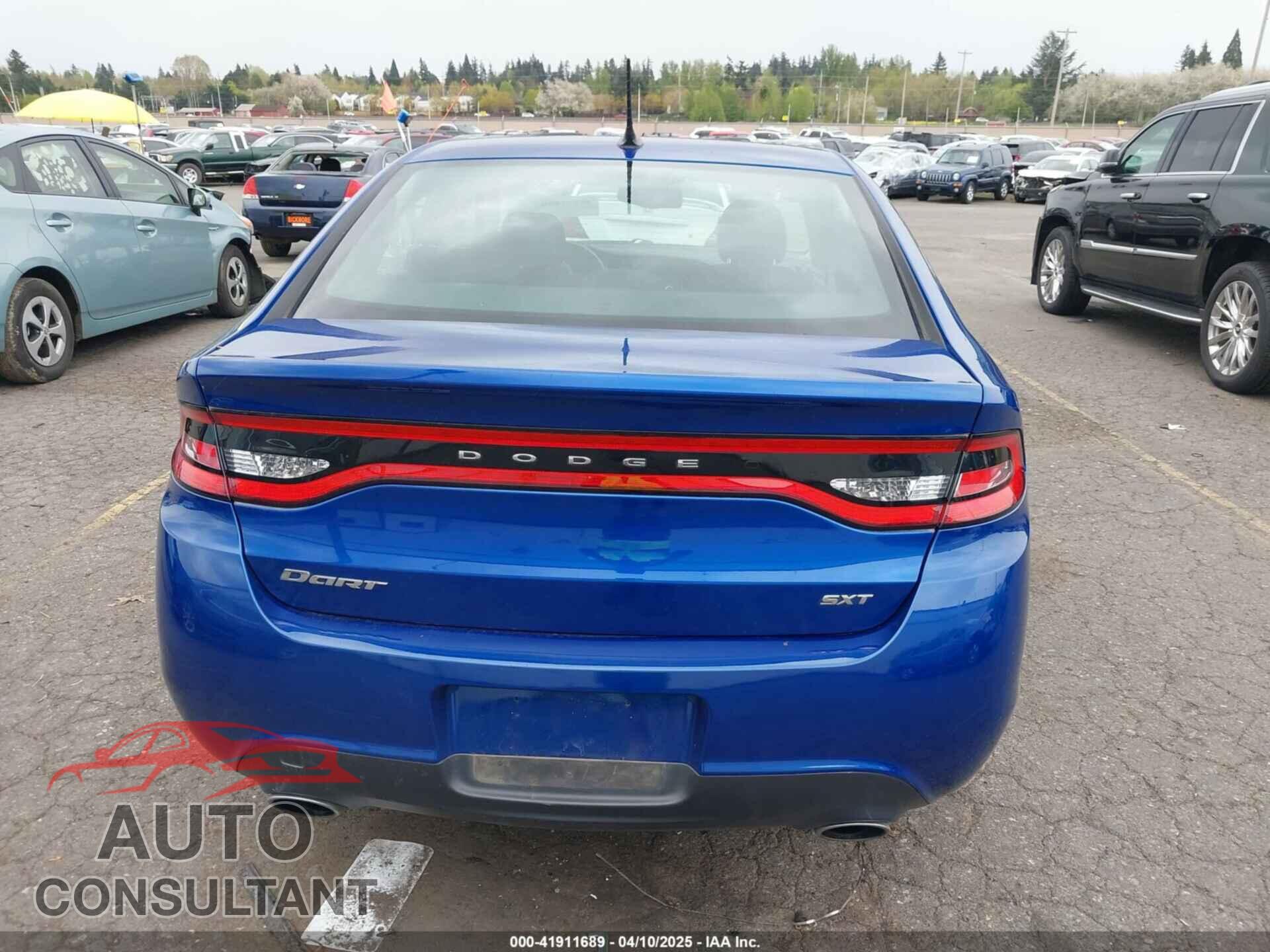 DODGE DART 2013 - 1C3CDFBA2DD336813