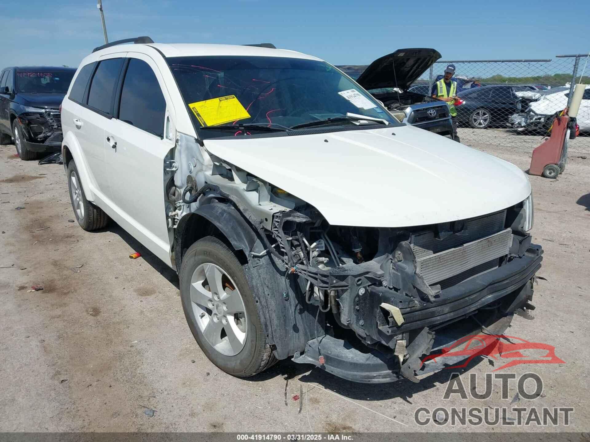 DODGE JOURNEY 2012 - 3C4PDCBB0CT389460